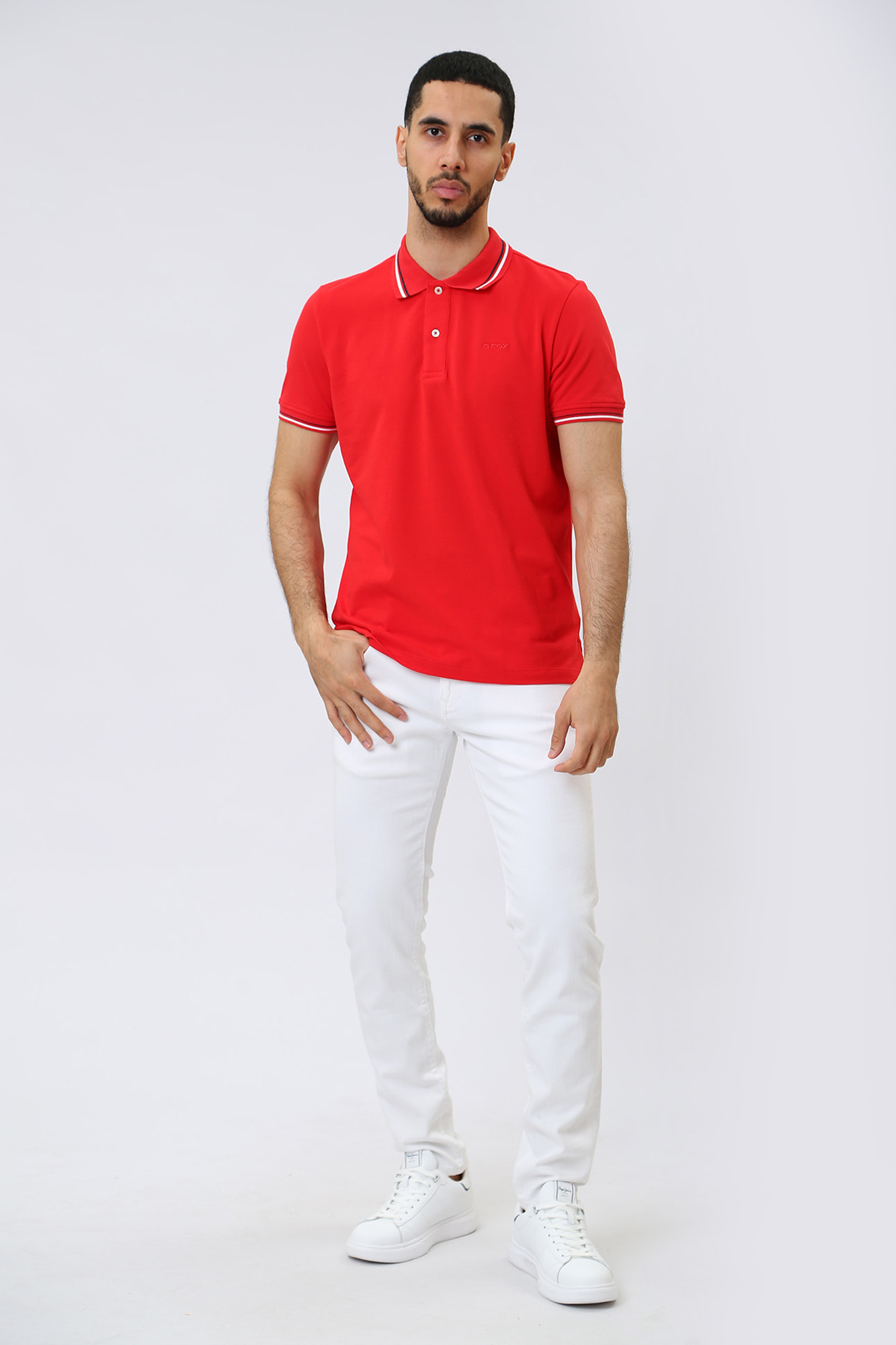 M3510AT2649F Поло Geox Красный