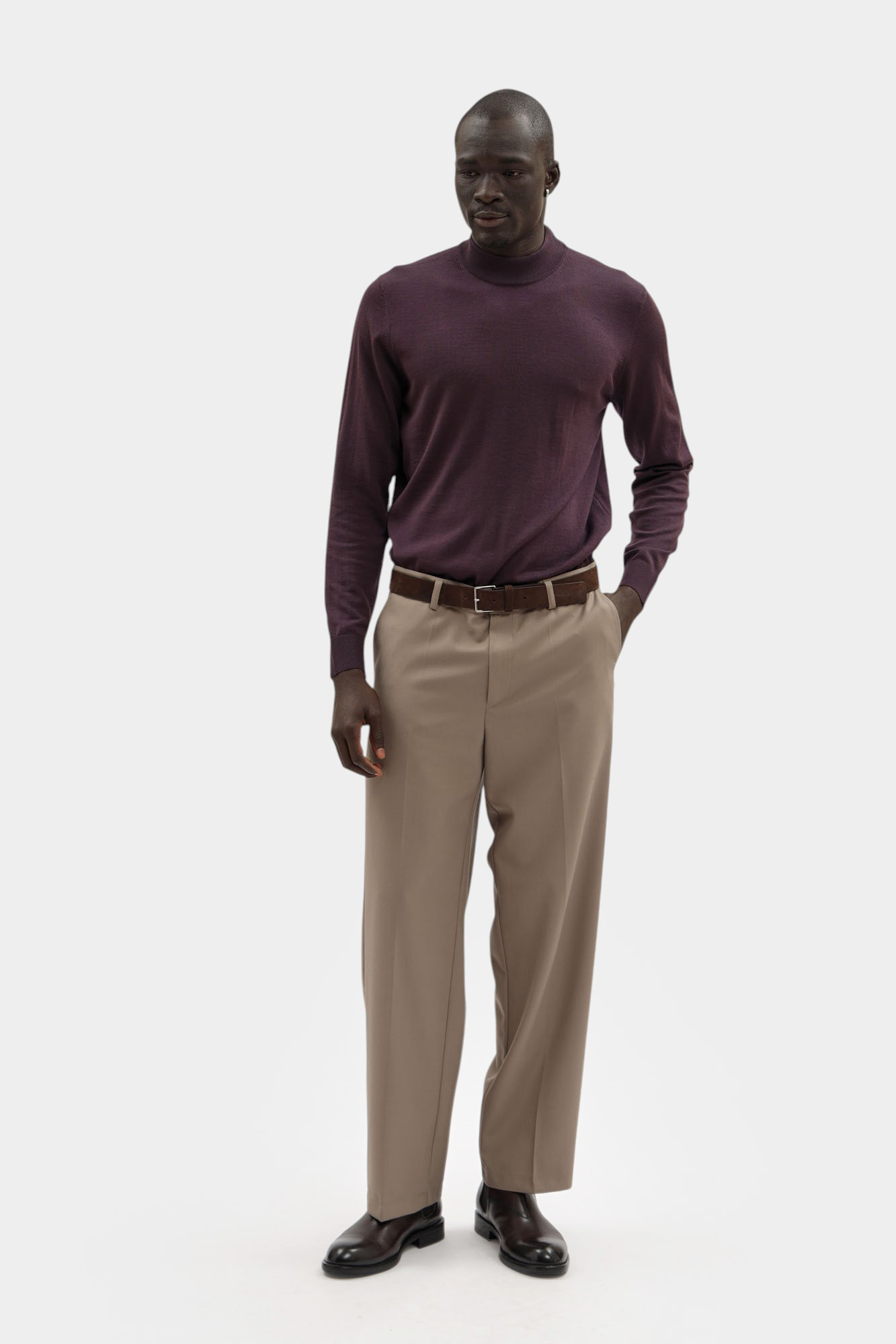 30043687_10018697 Джемпер Strellson Фиолетовый