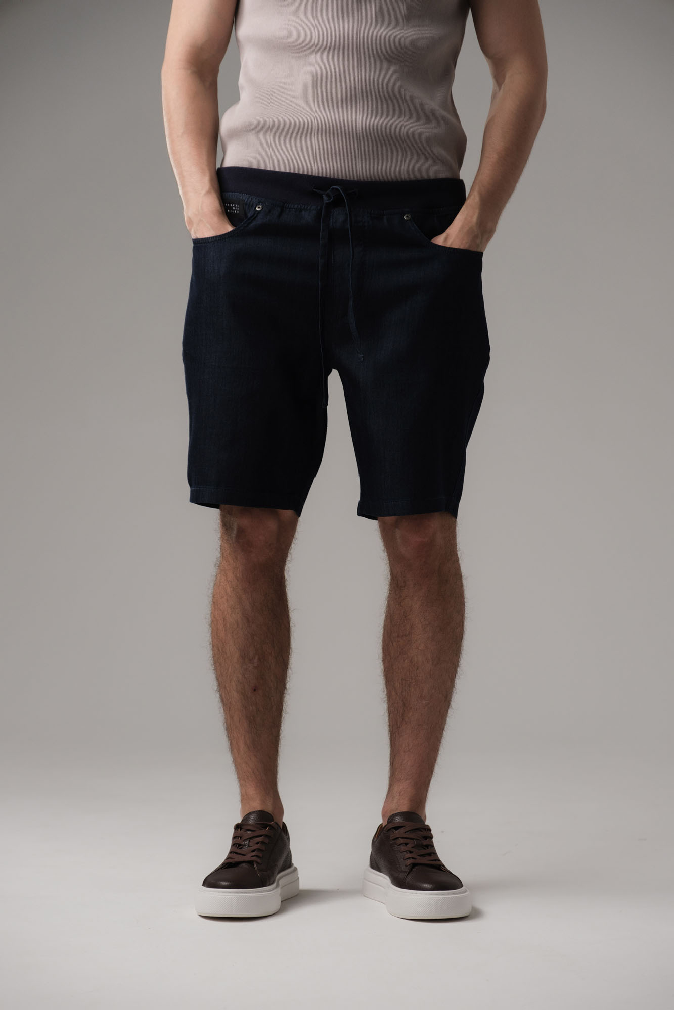 M-251-TK-56-7006 Шорты джинсовые The Hills Синий