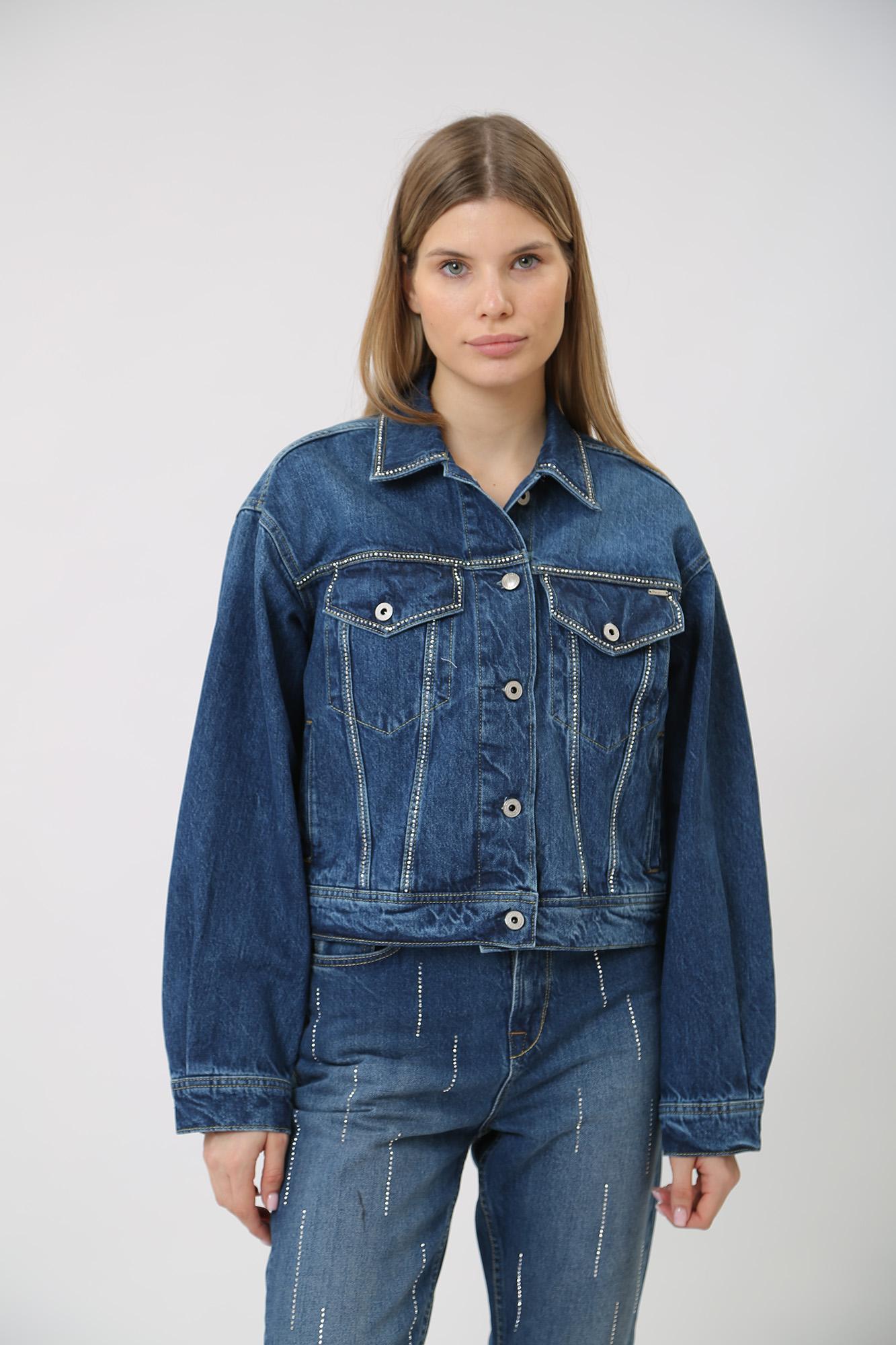 PL402328 куртка джинсовая pepe jeans 