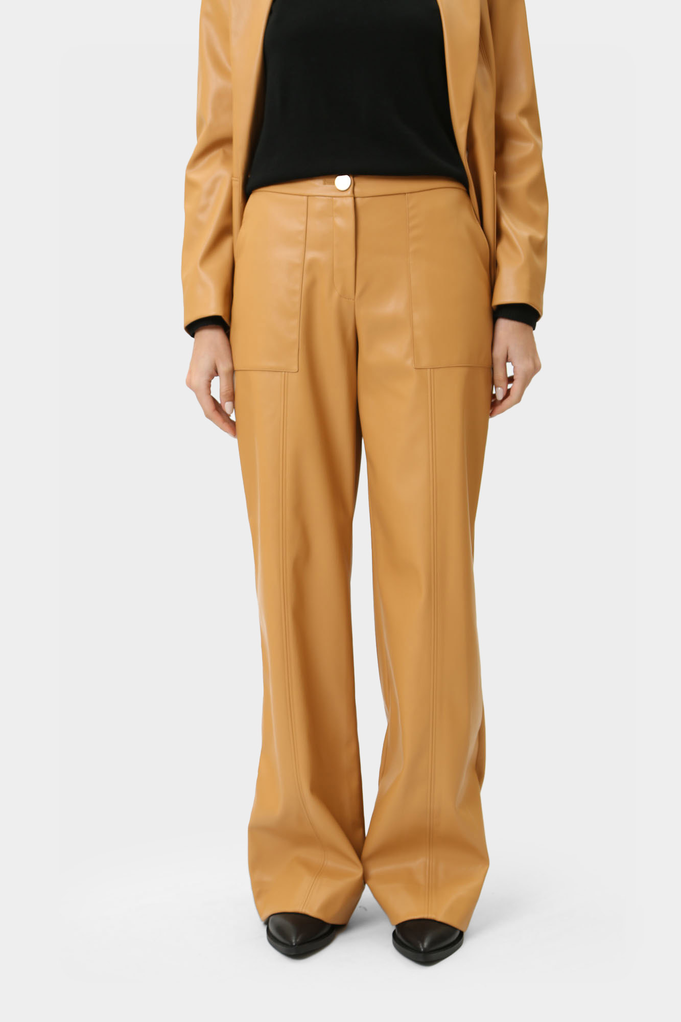 6DYP23_YNNNZ брюки кожаные armani exchange