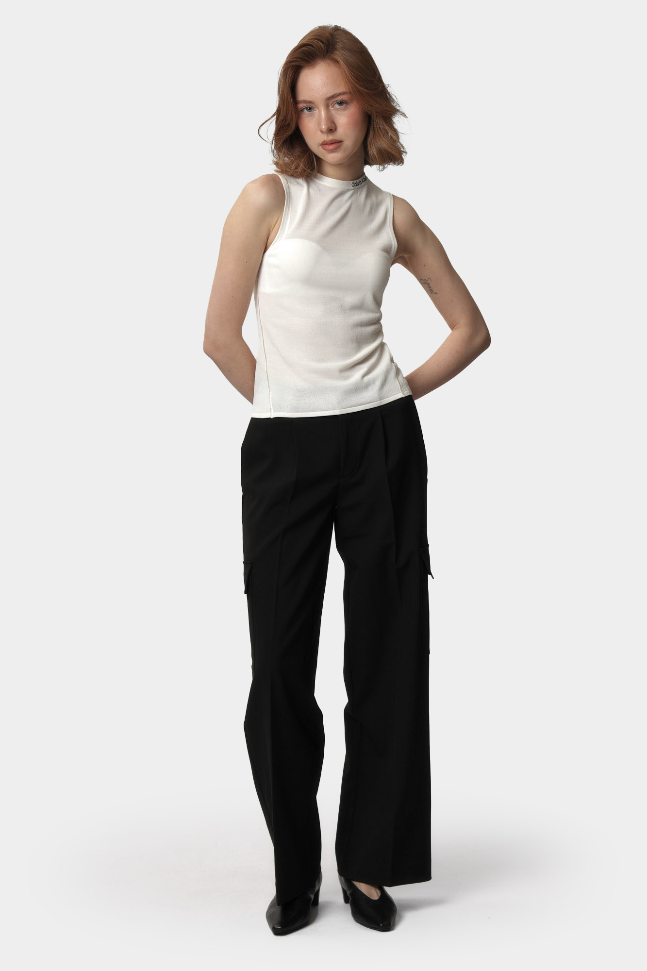 J20J224808 топ  calvin klein jeans 