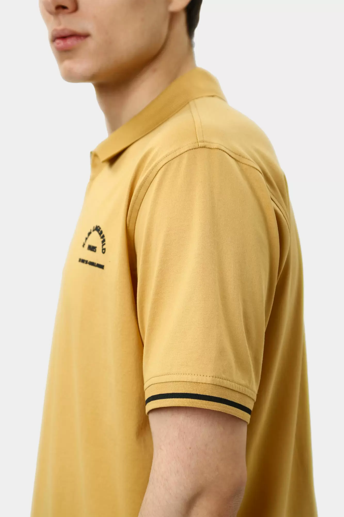 551200_745081 Поло Karl Lagerfeld Коричневый