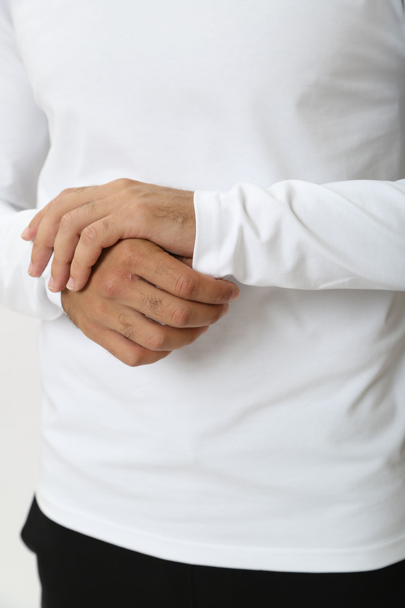 PBMT0246 Лонгслив Bikkembergs Белый