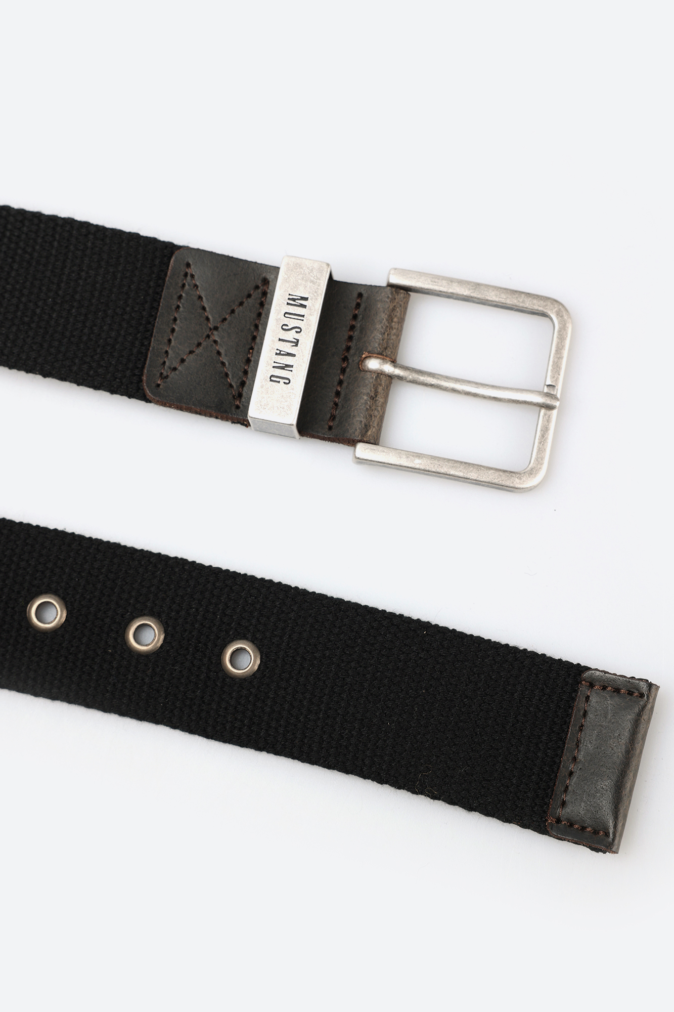 MG2167B02 Ремень Mustang Черный