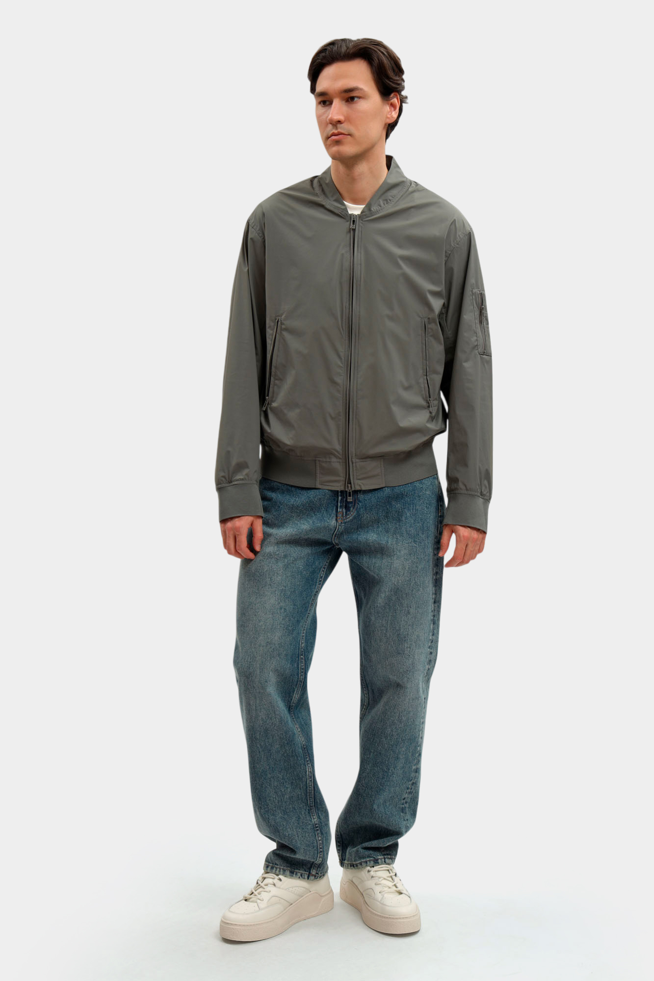 XM002813_AF22544 Бомбер Armani Exchange Серый