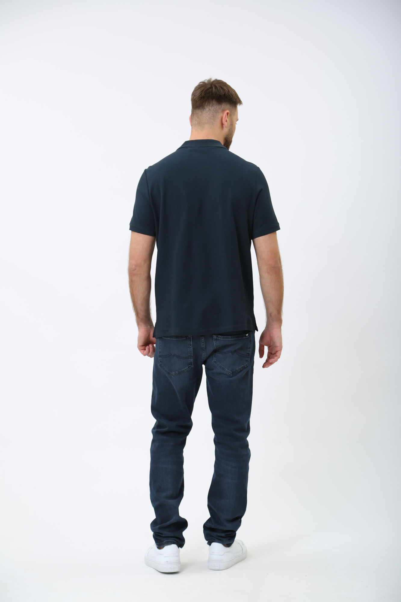 1014593-5000 Брюки джинсовые Mustang Синий