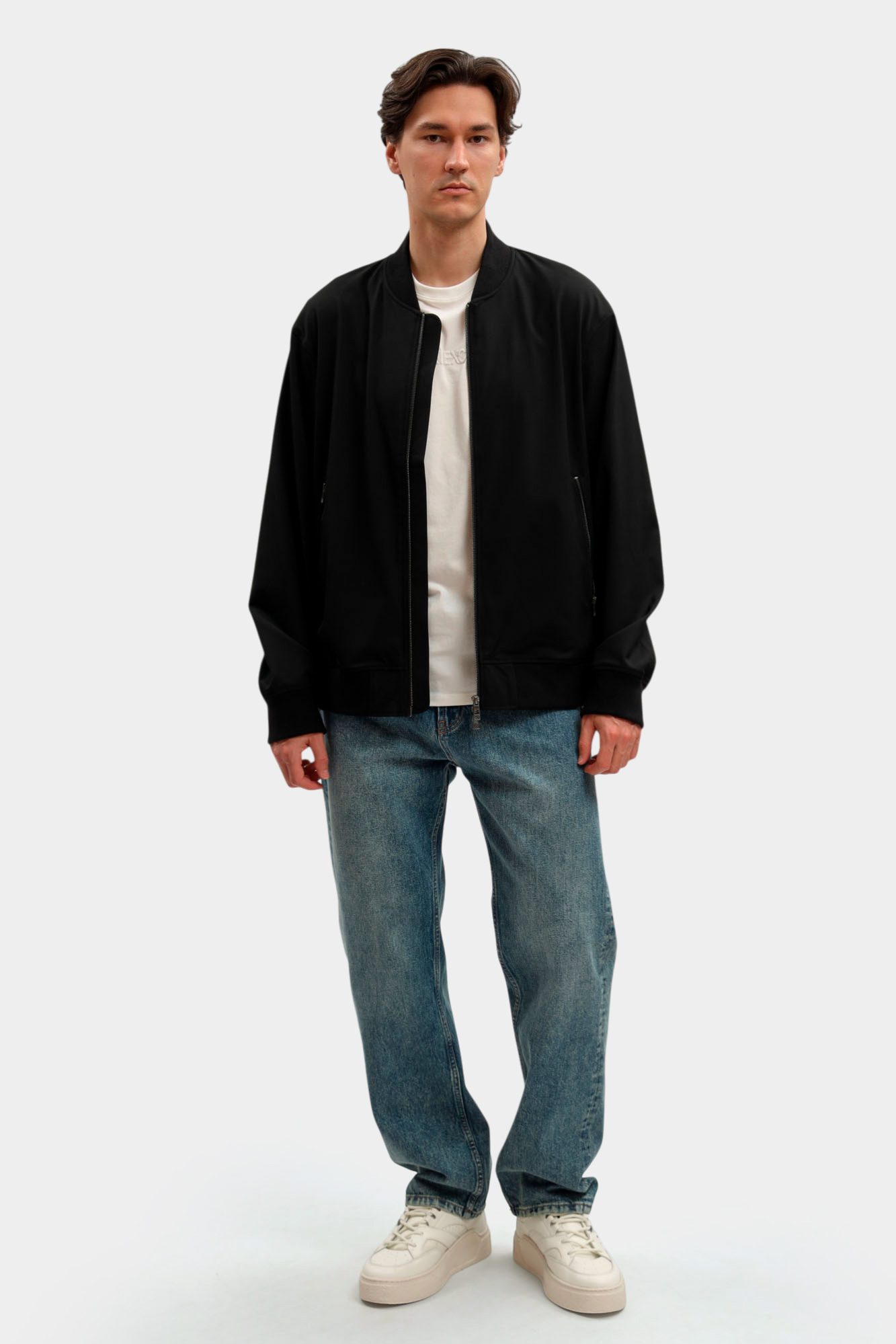 XM002874_AF25462 Бомбер Armani Exchange Черный