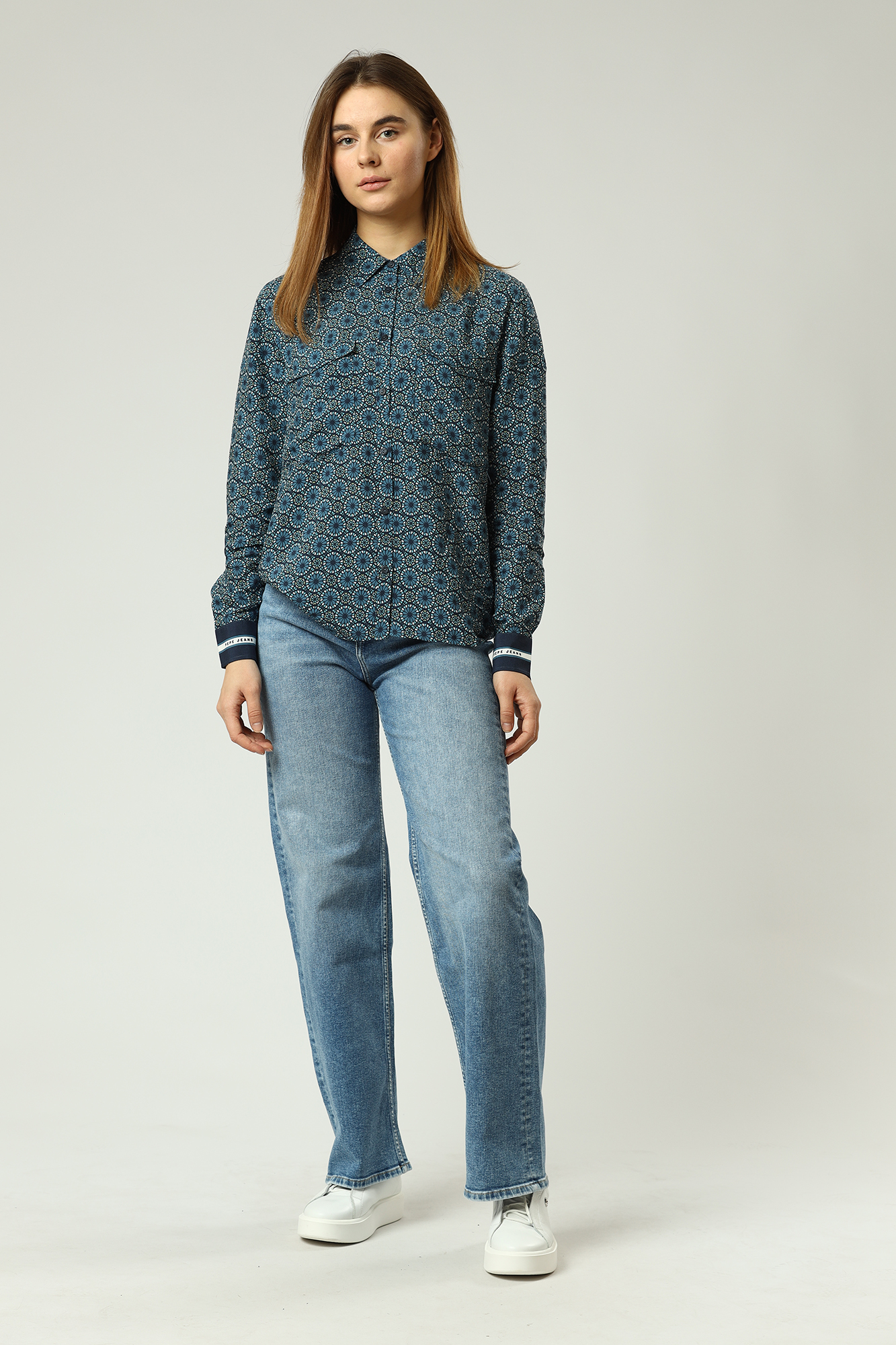 PL204162HI5 джинсы lexa sky high pepe jeans 