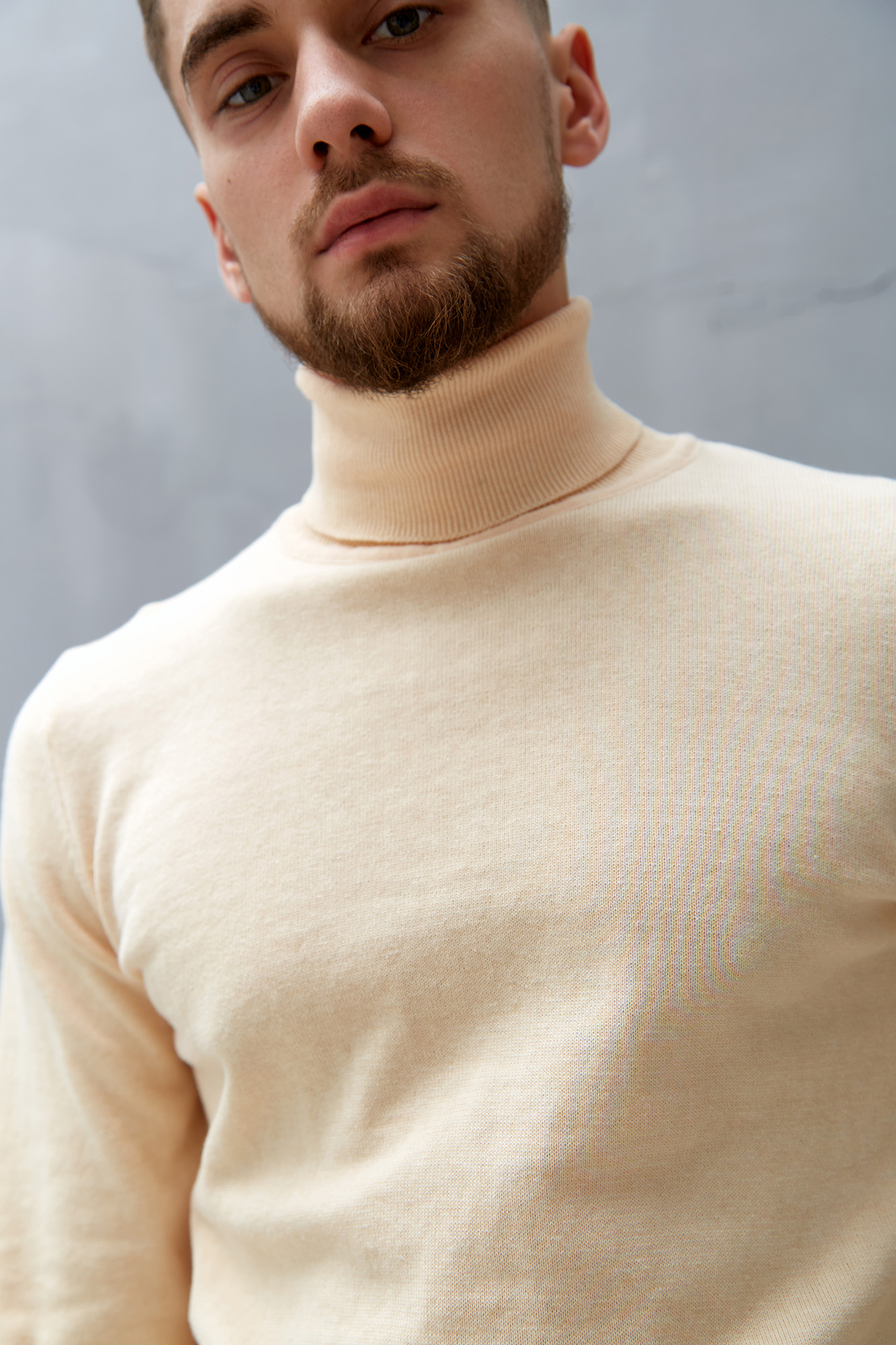 M-231-T-1105 Водолазка The Hills Бежевый