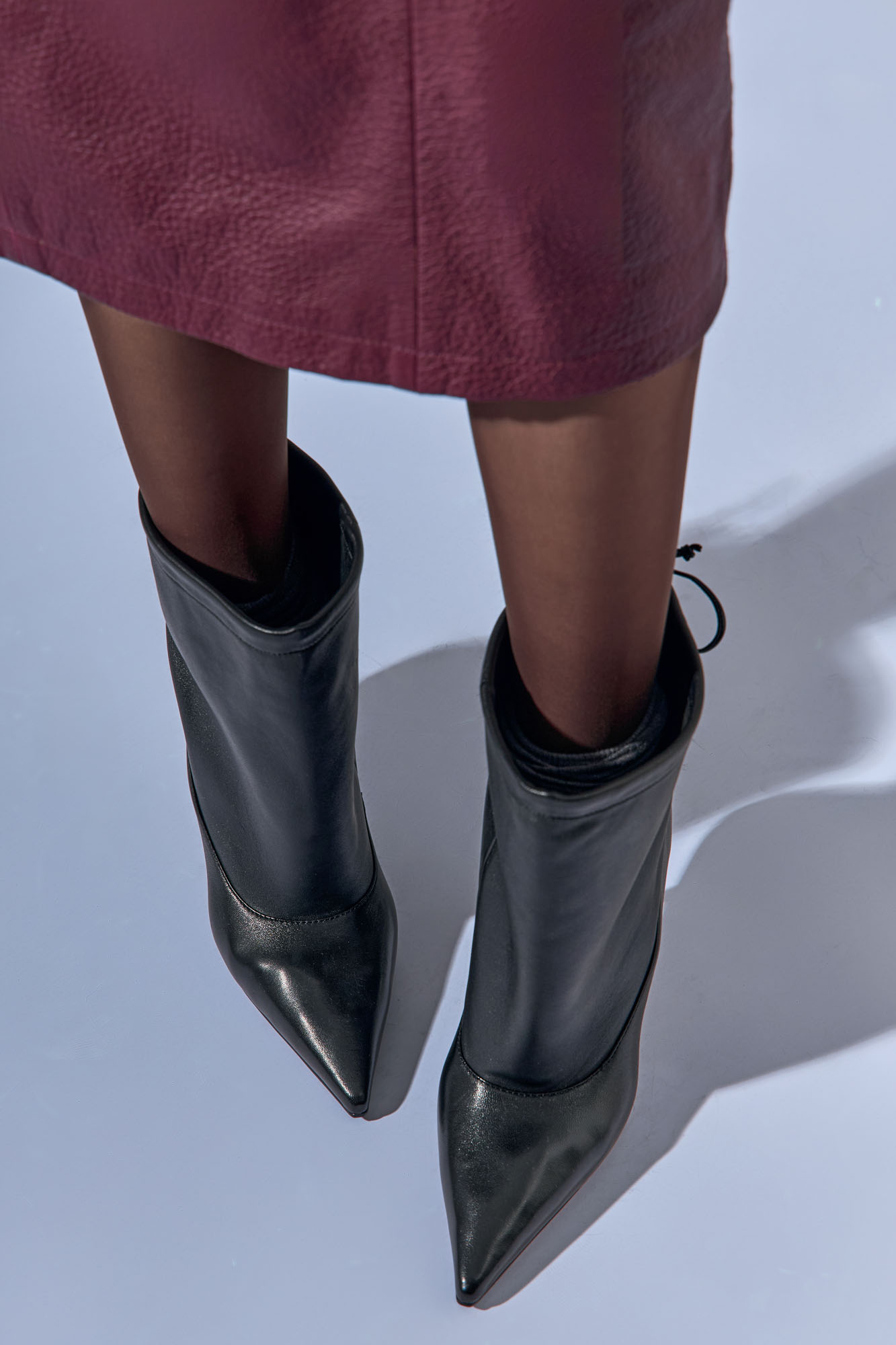 RP-GK25060-8 Ботильоны закрытые Red Pin Черный