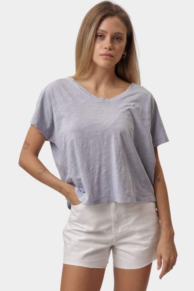 Брюки джинсовые Calvin Klein Jeans Хлопок Серый