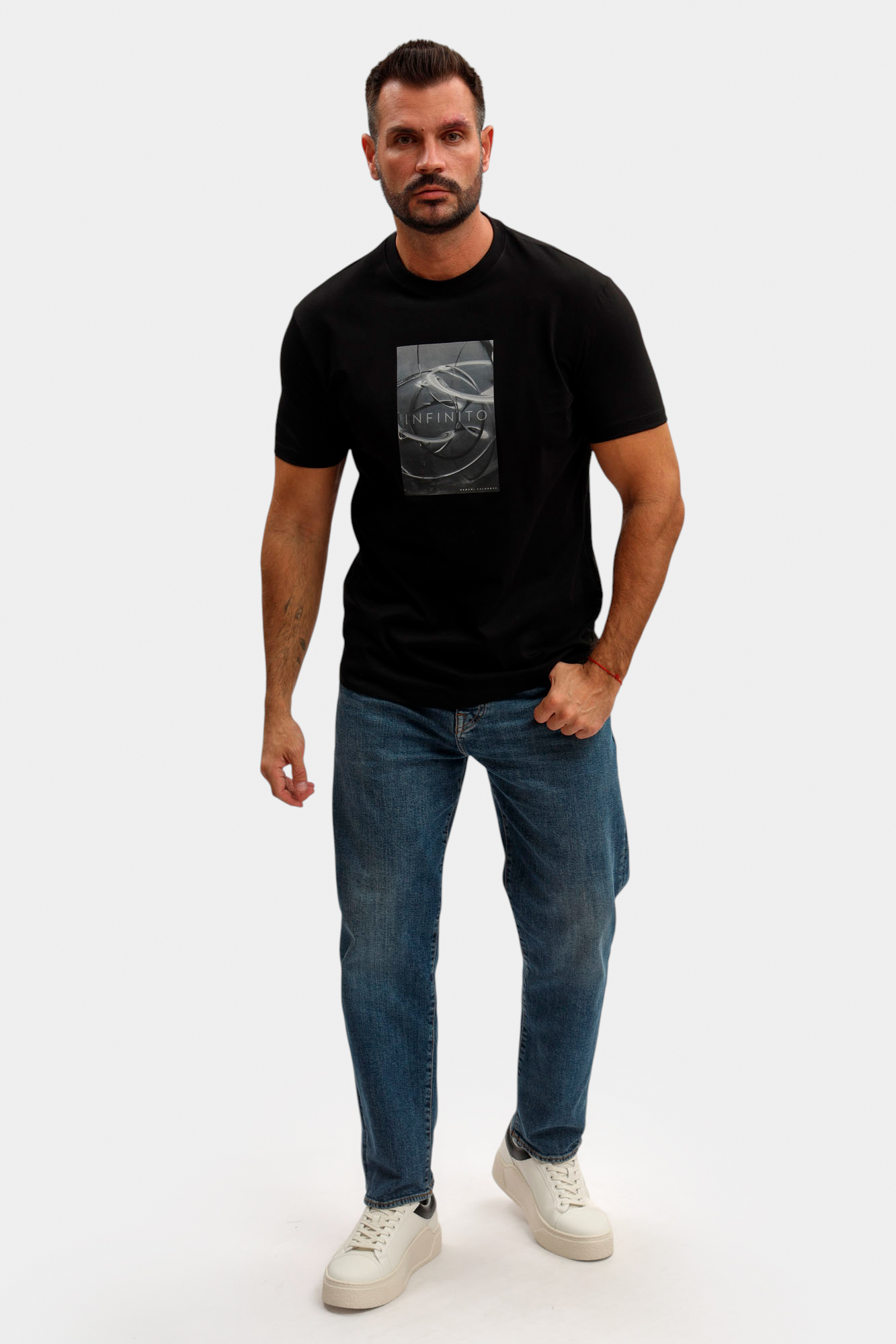 XM001470_AF10362 Футболка Armani Exchange Черный