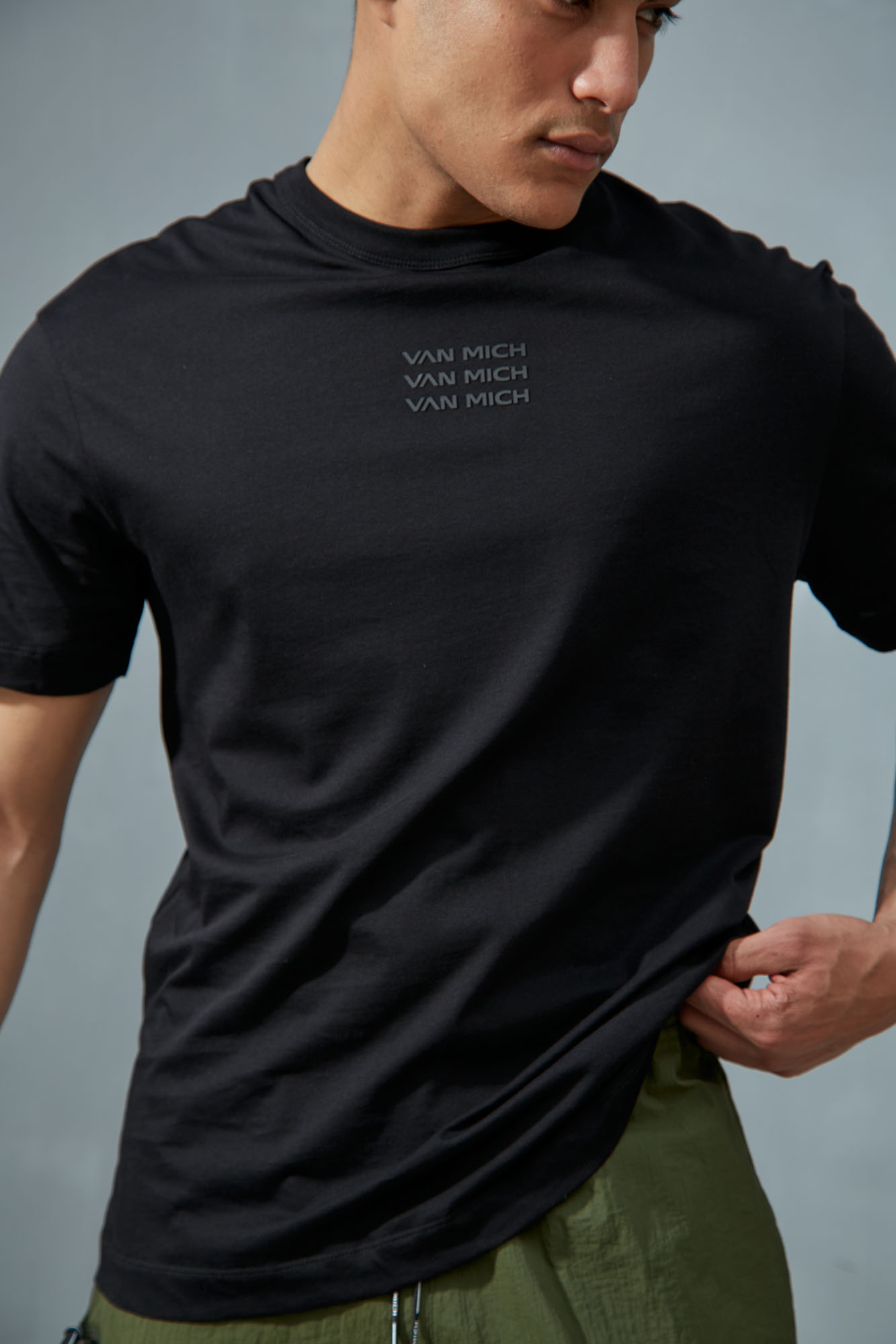 VM-ERK-22-054 Футболка Van Mich Черный