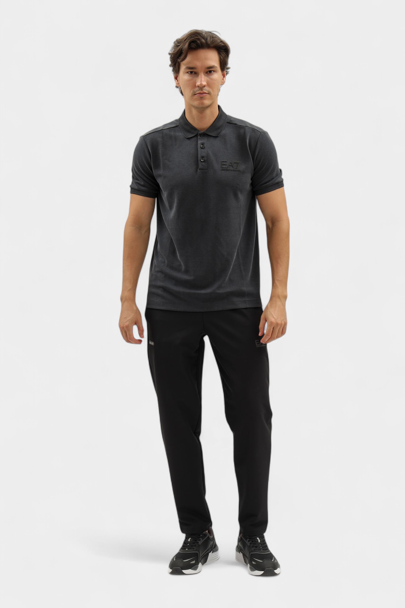 7M000758_AF13862 Поло EA7 Черный