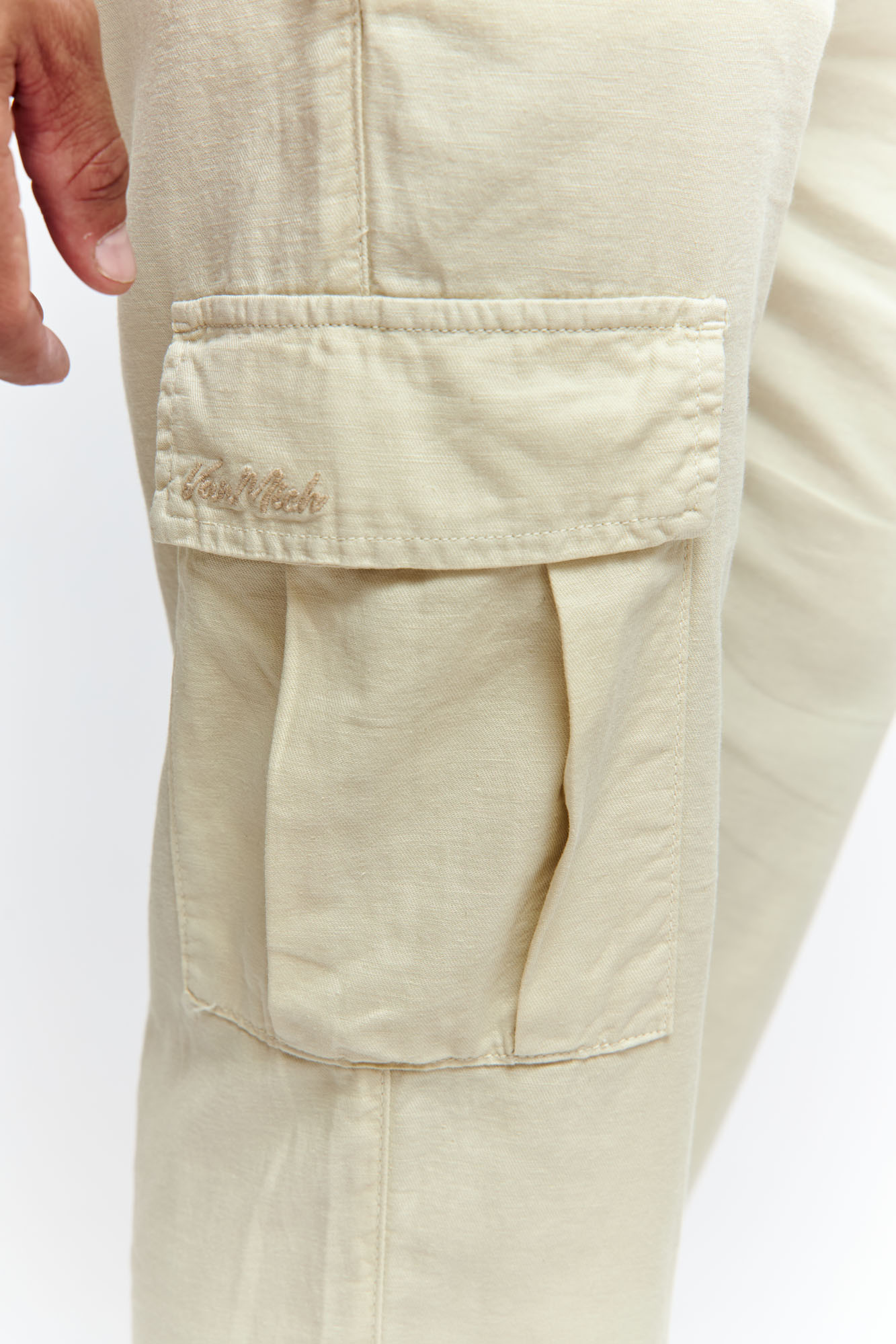 VM-OMA-55-445 Брюки льняные Van Mich Бежевый
