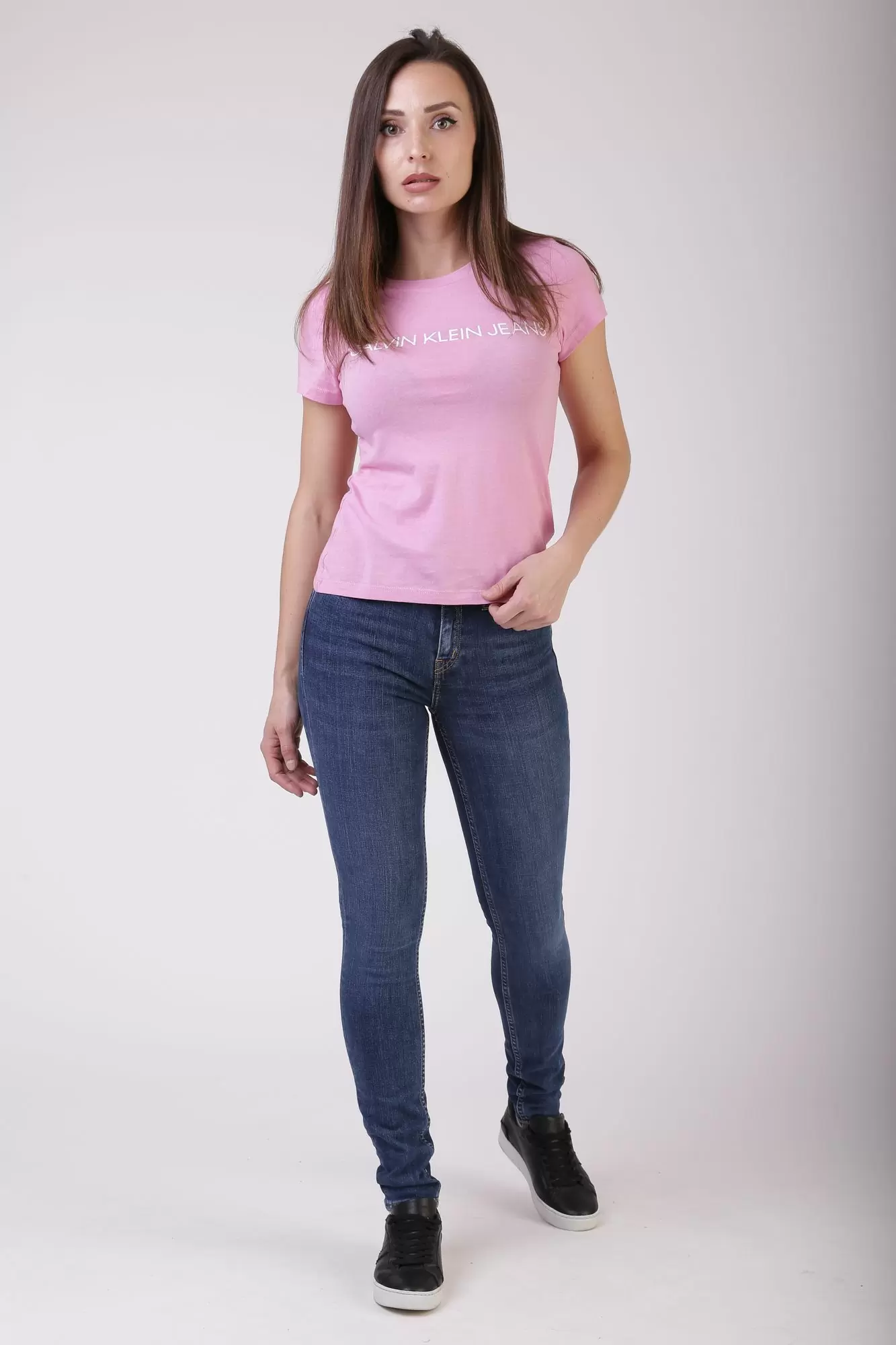 J20J207775_ джинсы mid rise skinny calvin klein jeans 