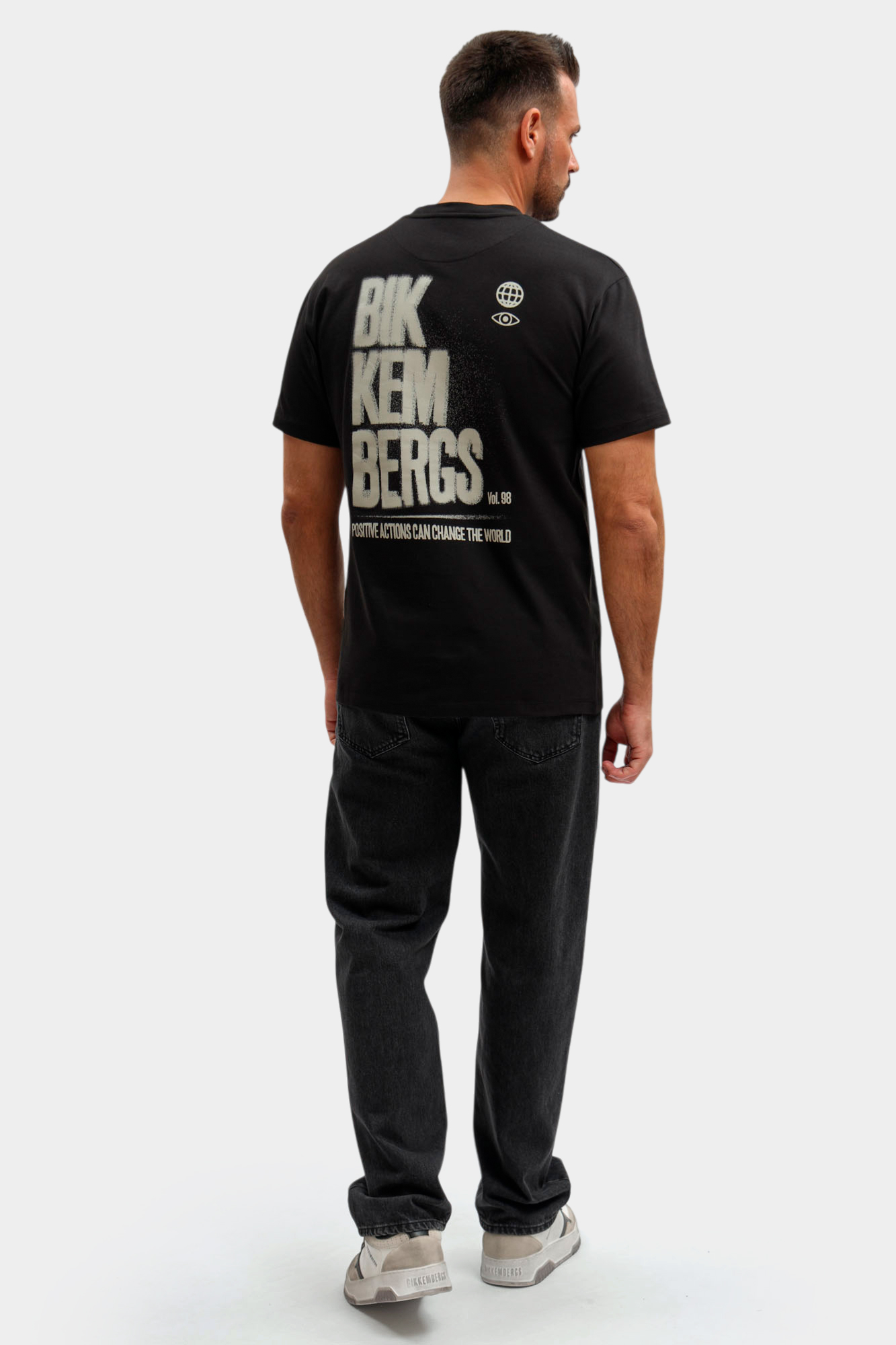 BMT1569 Футболка Bikkembergs Черный