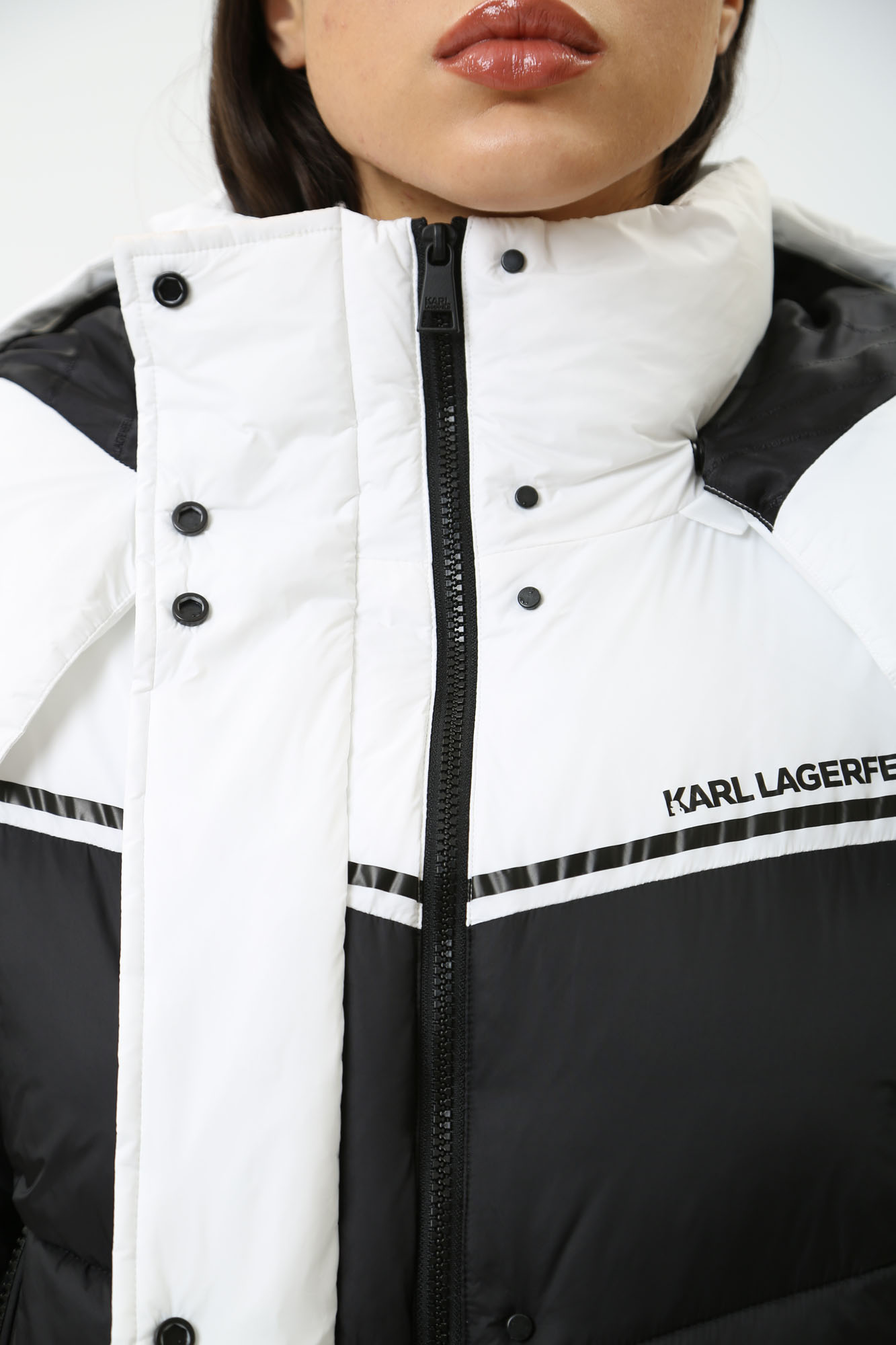245W1505 куртка пуховая karl lagerfeld 