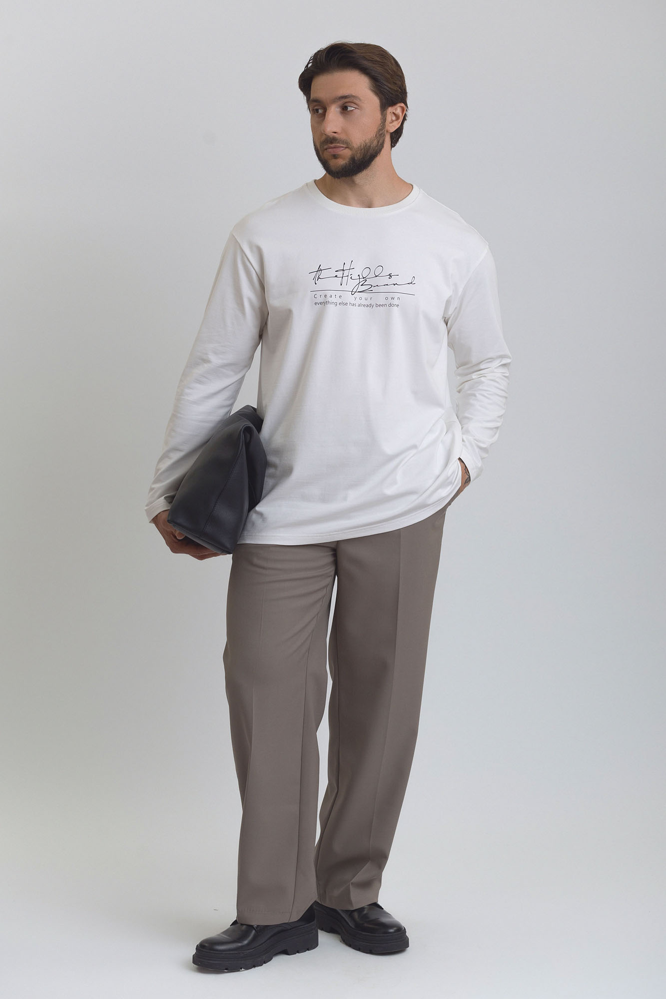 M-252-THT-22-2405 Лонгслив The Hills Белый