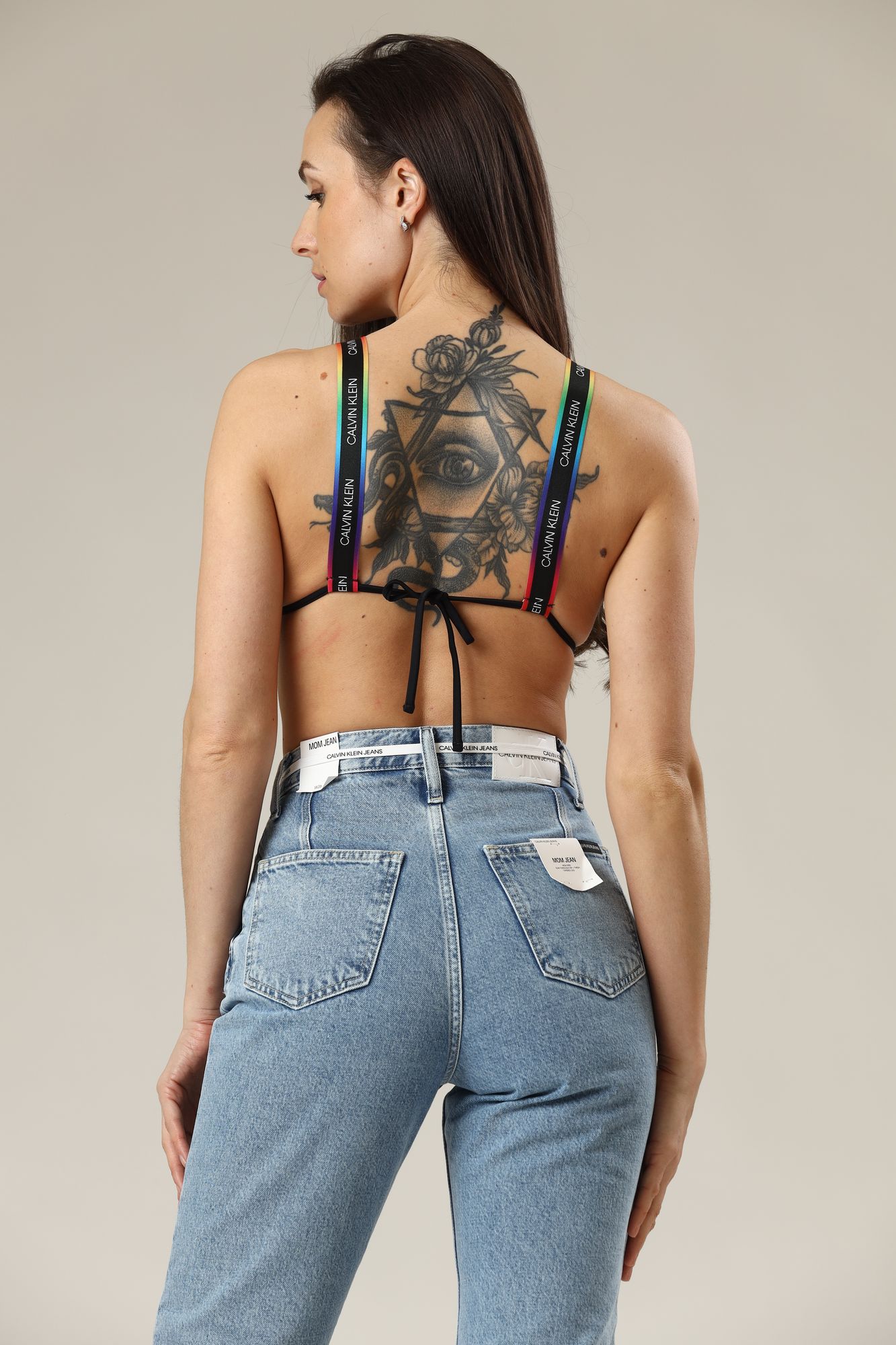 KW0KW01314_BEH верх от купального костюма calvin klein underwear 