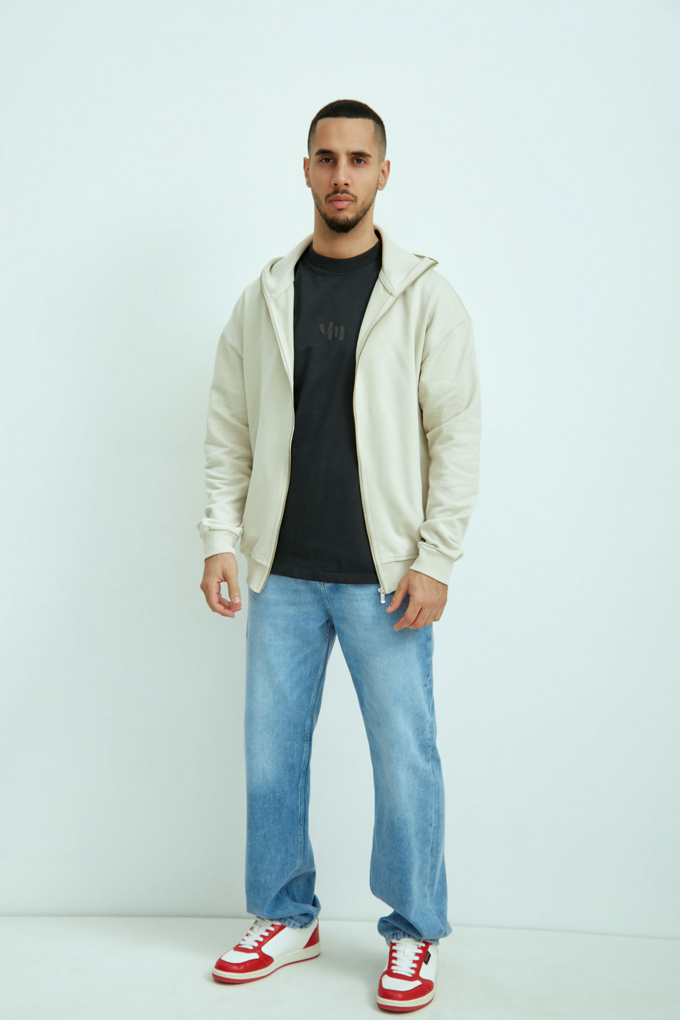 VM-ERK-20-040 Толстовка с капюшоном Van Mich Бежевый