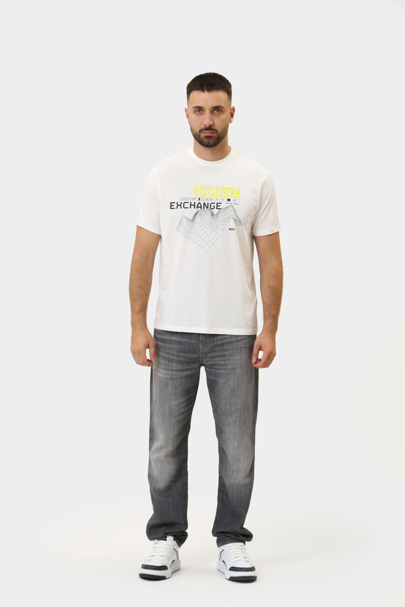 3DZTJQ_ZJGEZ Футболка Armani Exchange Белый