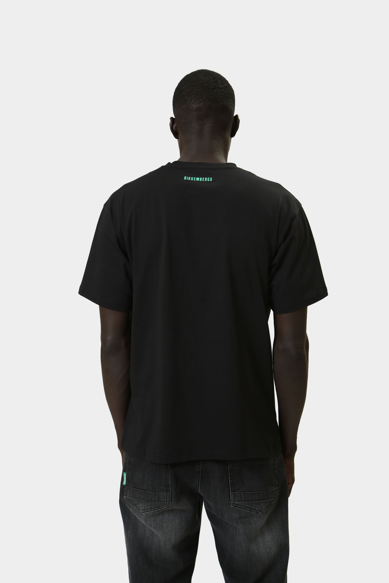 BMT0595 Футболка Bikkembergs Черный