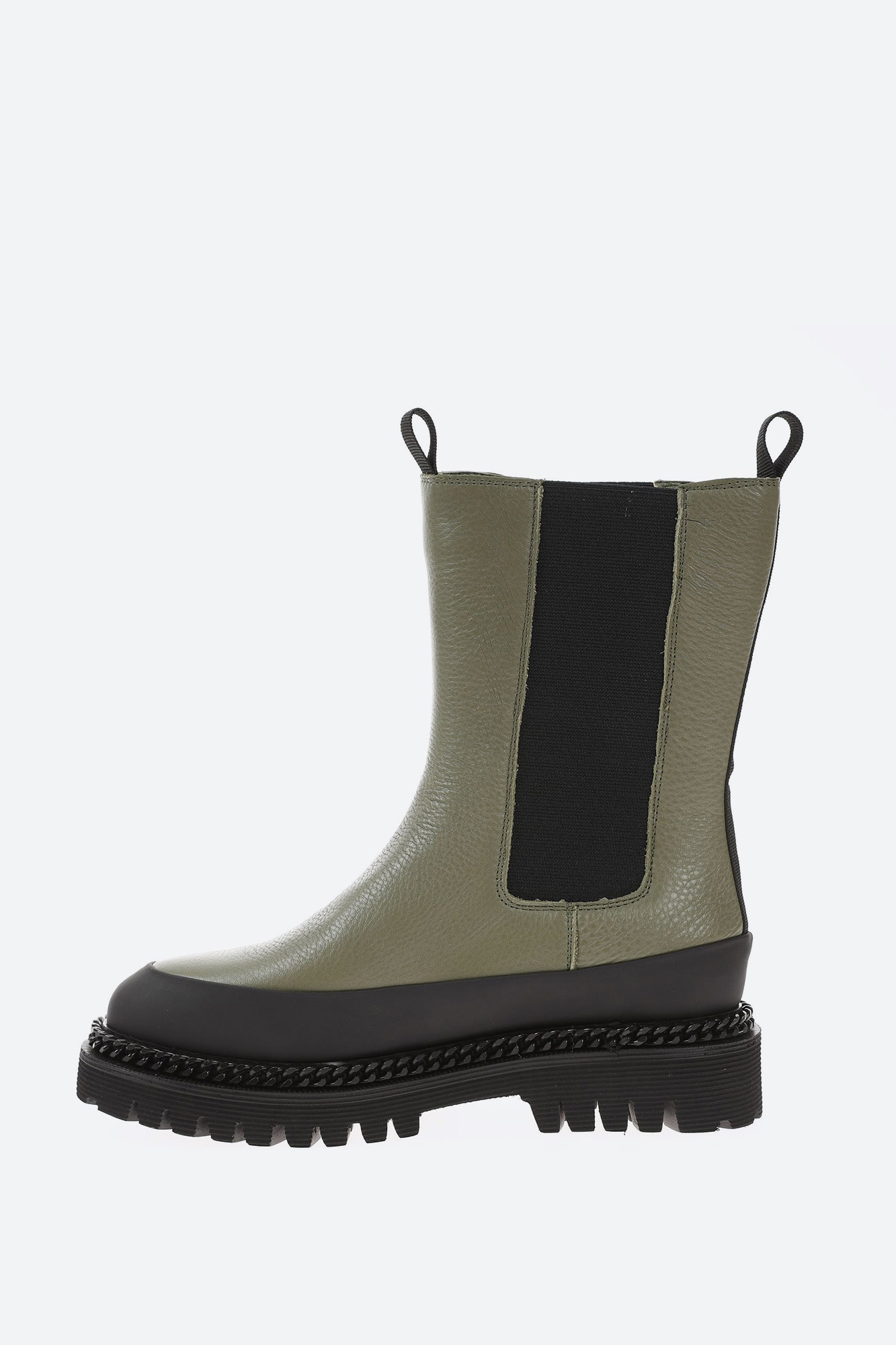 QA153-8F202 Ботинки челси Graciana Хаки