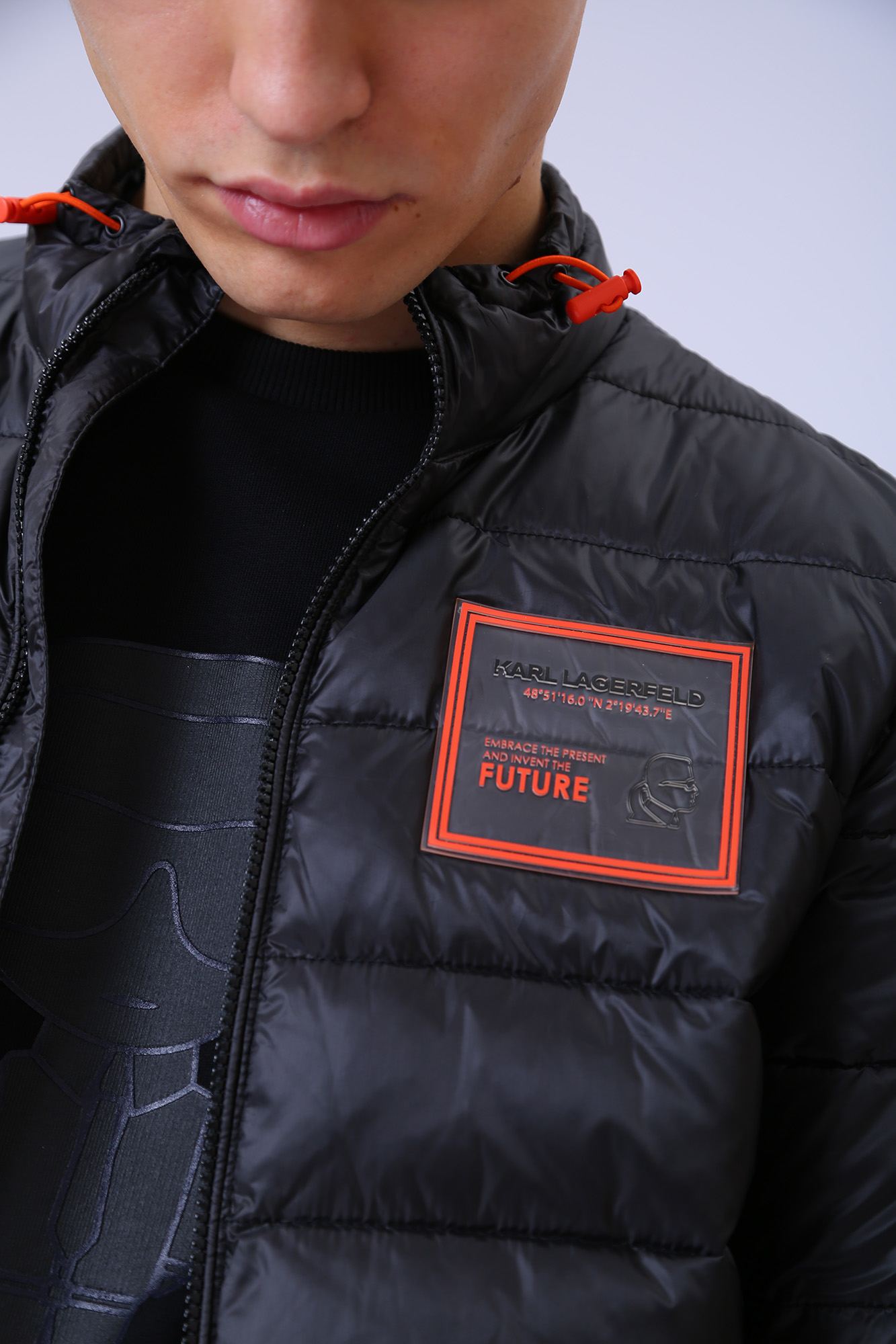 524502_505008 Куртка Karl Lagerfeld Черный