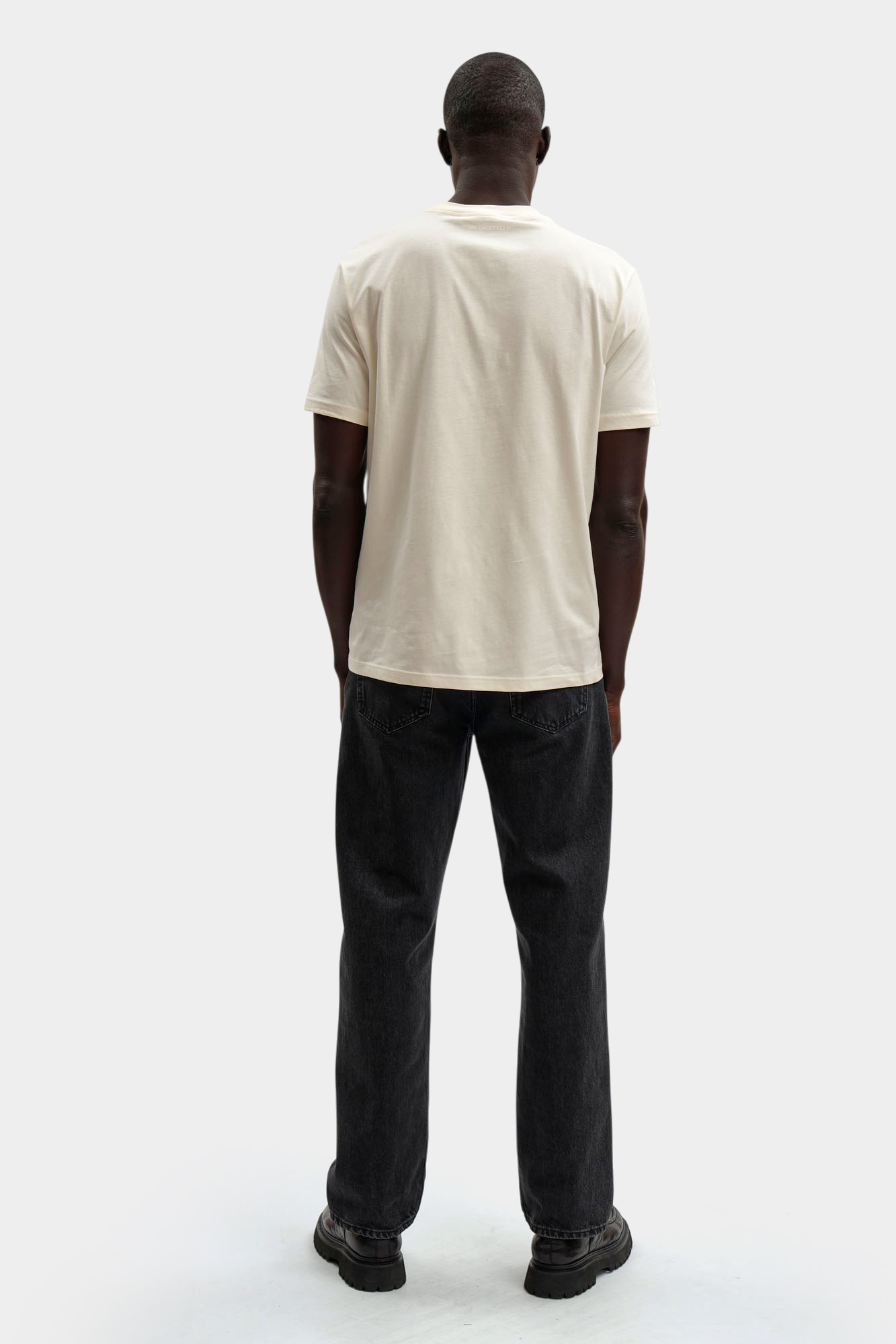 561255_755076 Футболка Karl Lagerfeld Бежевый