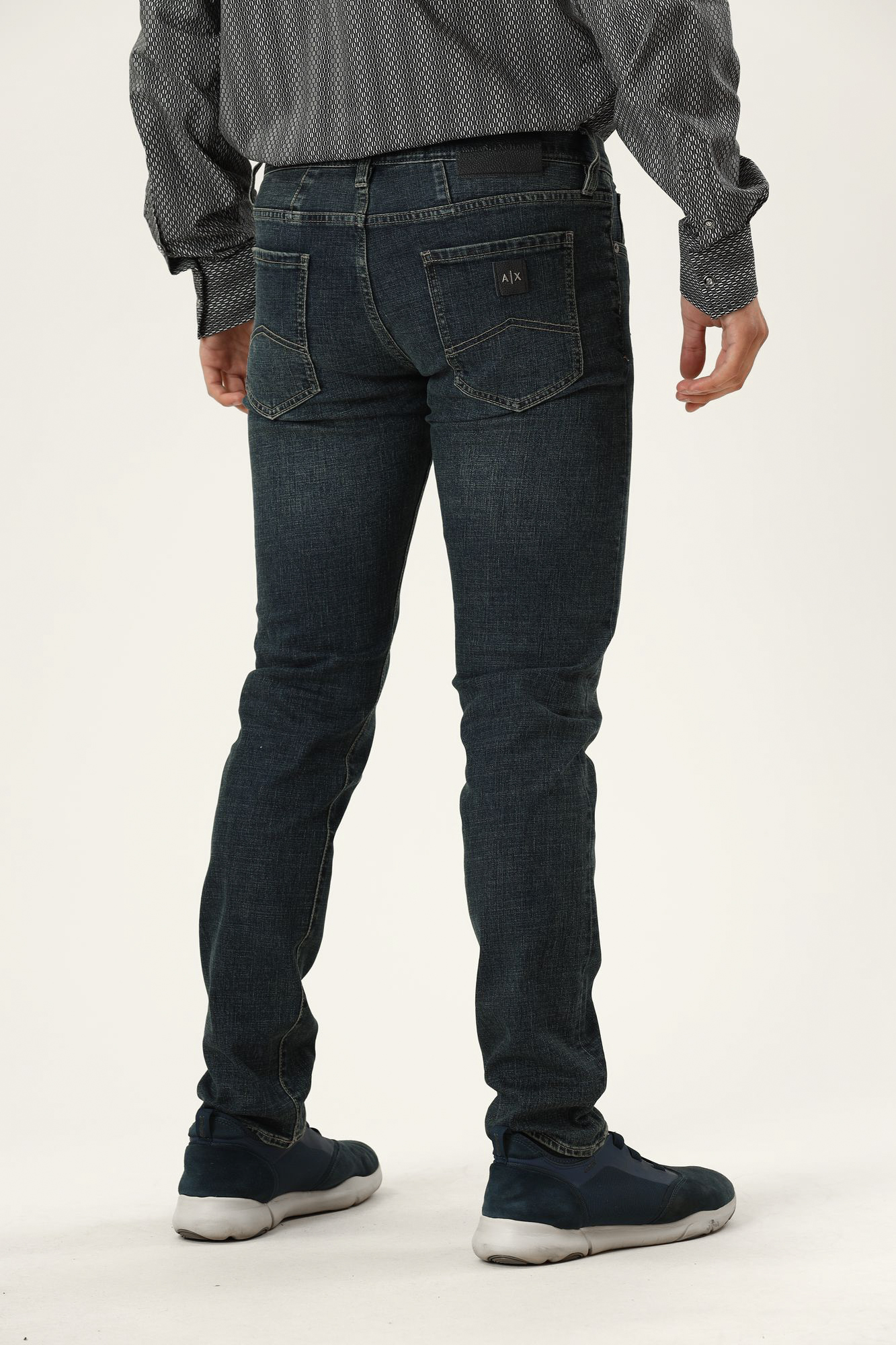 6KZJ13_Z2K7Z Джинсы SLIM Armani Exchange Синий