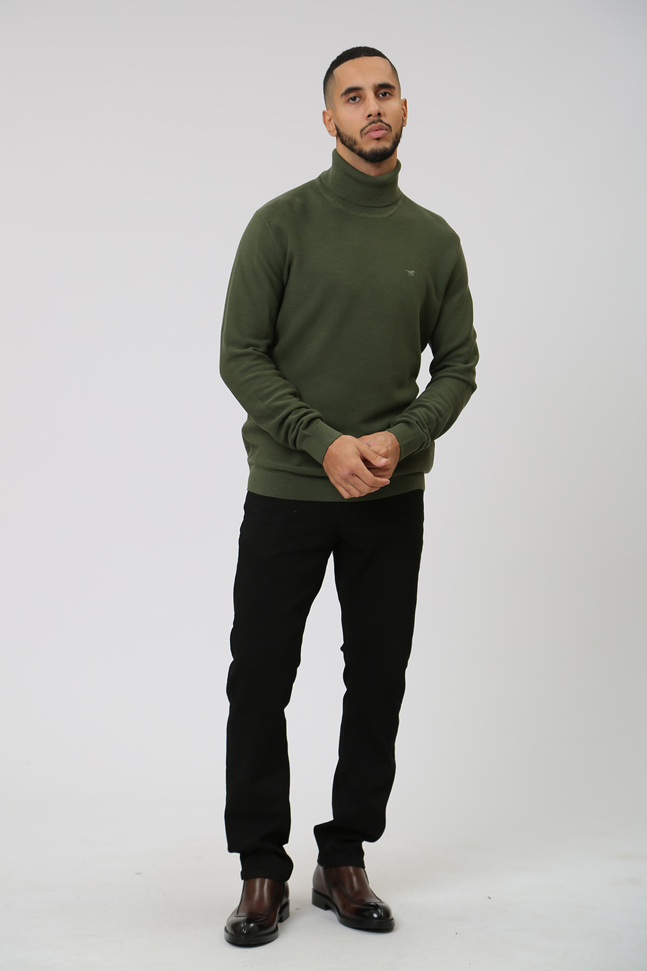 1014120 Водолазка Mustang Зеленый