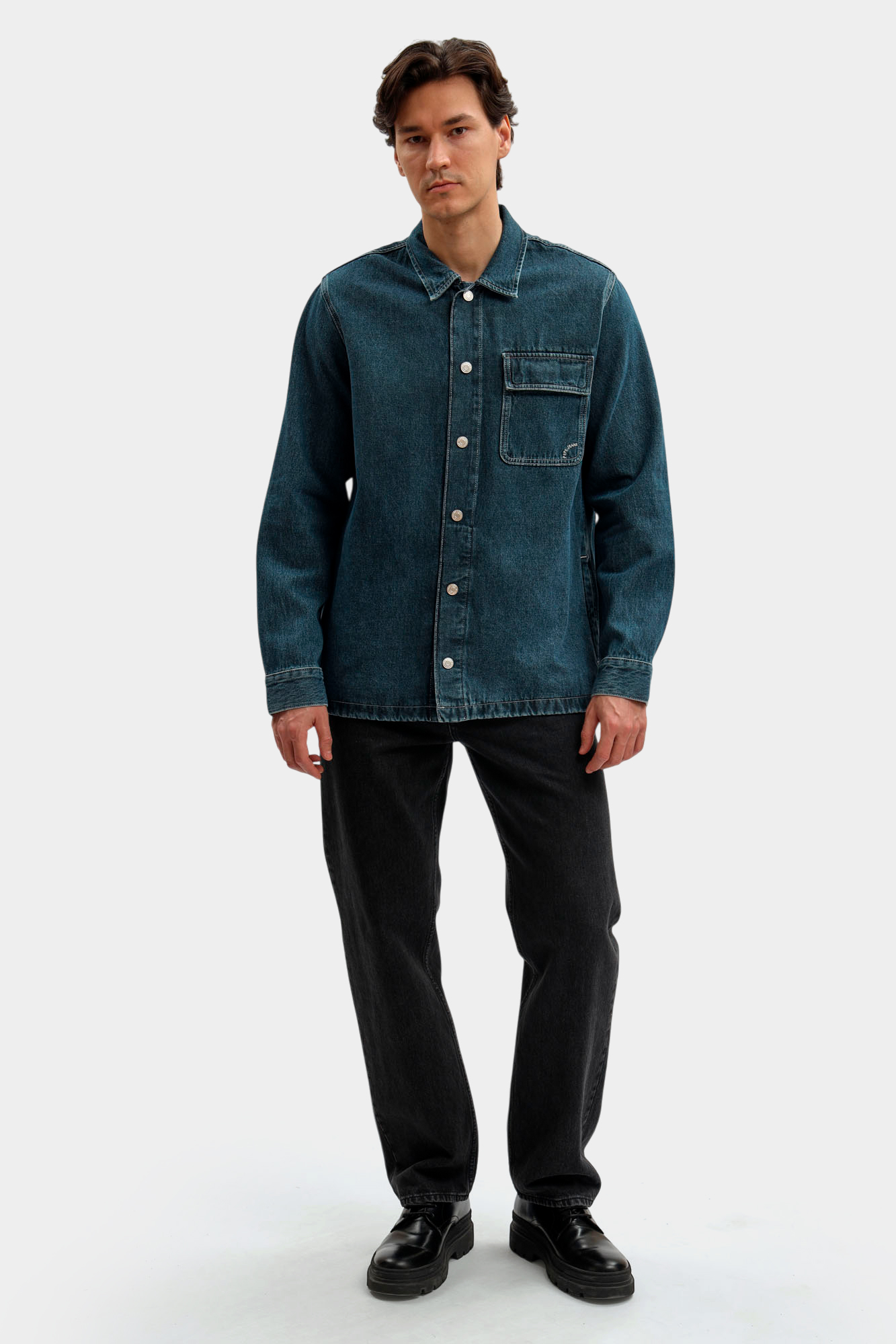 PM3090913 Рубашка джинсовая Pepe Jeans Синий