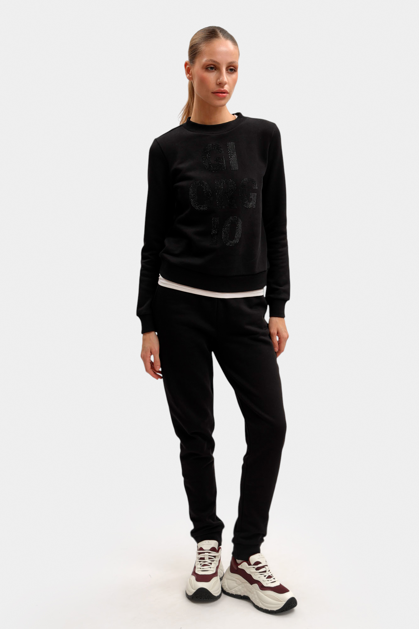 XW000993_AF14284 брюки спортивные armani exchange 