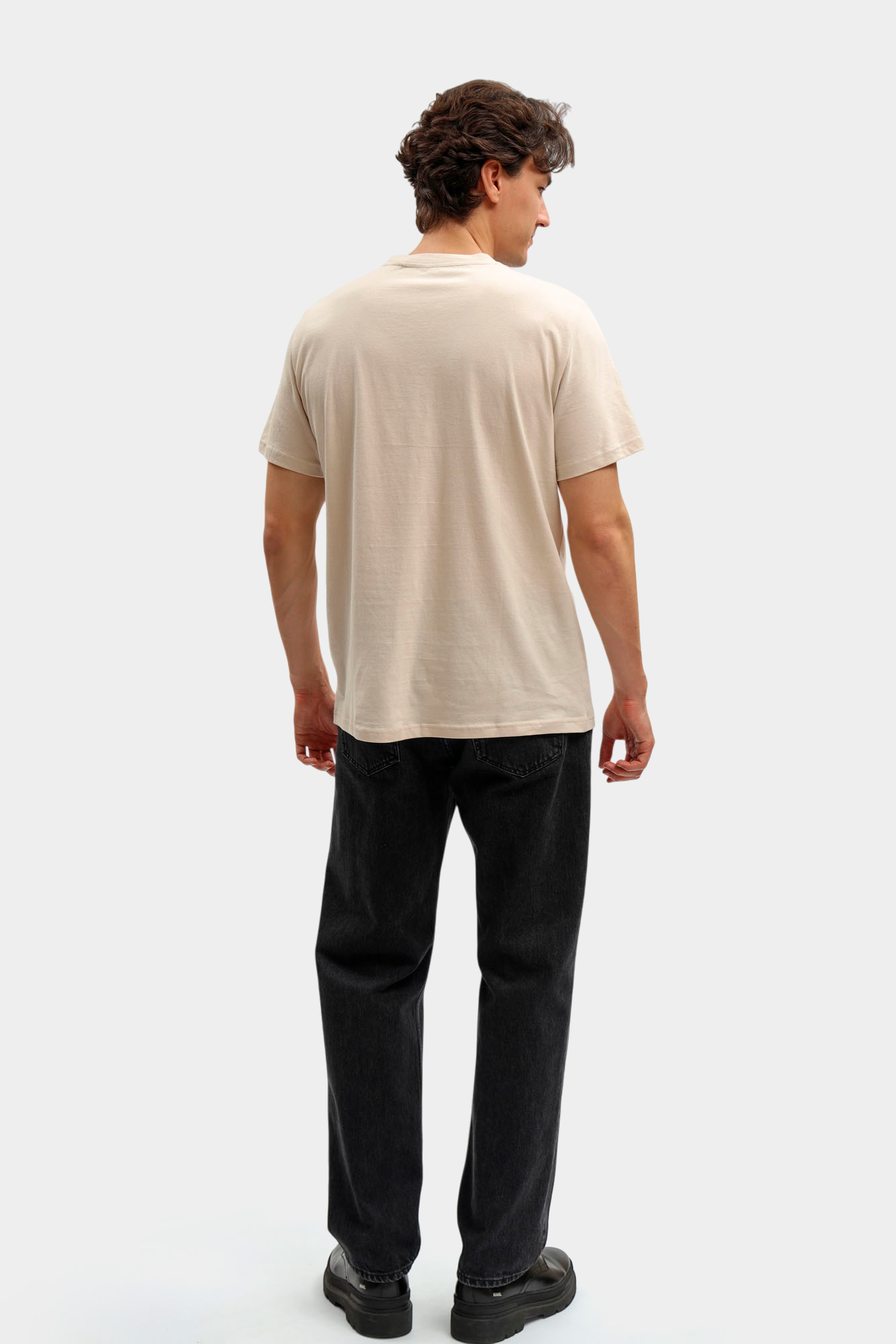 1017133 Футболка Mustang Бежевый