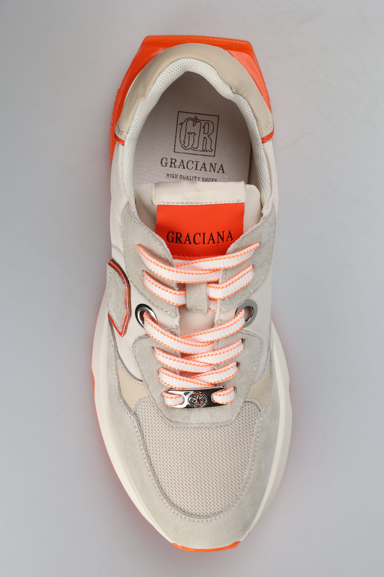 QS572-F20 Кроссовки Graciana Бежевый