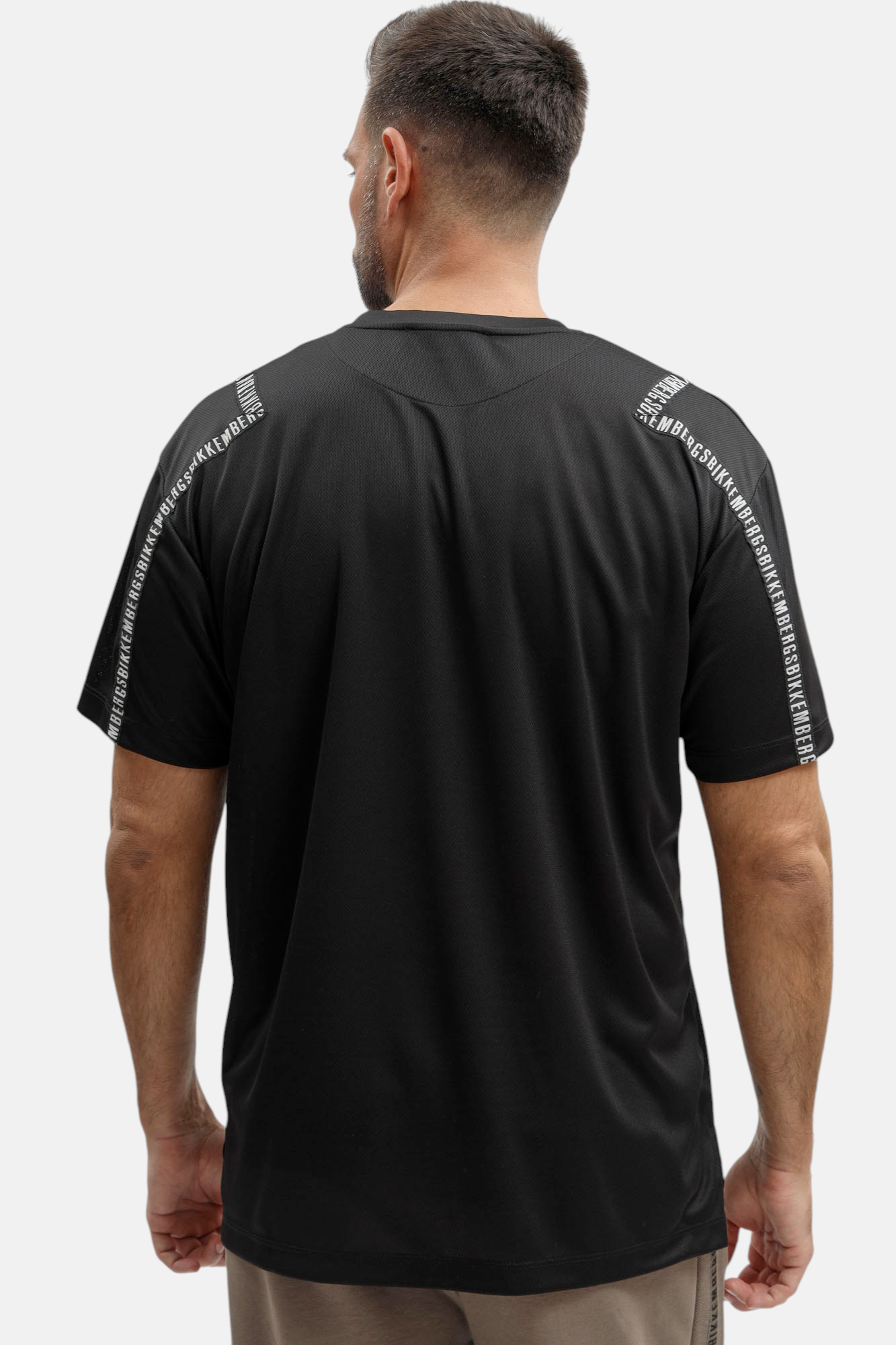 BMT1561 Футболка Bikkembergs Черный