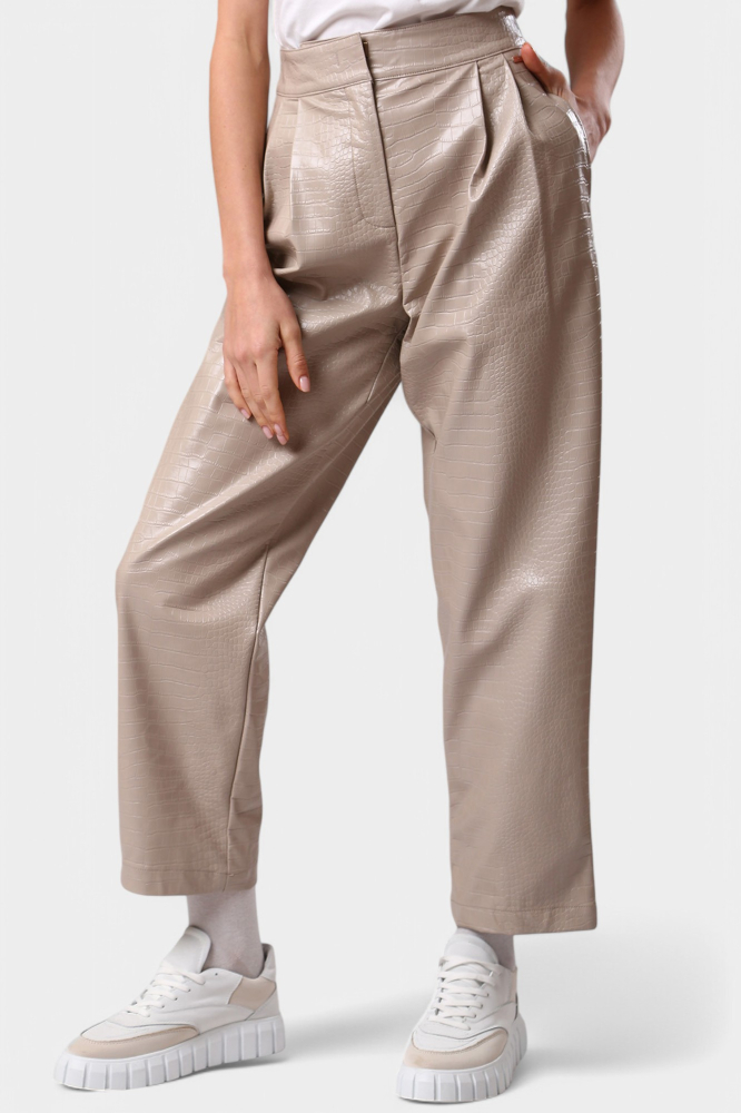 Брюки кожаные Armani Exchange