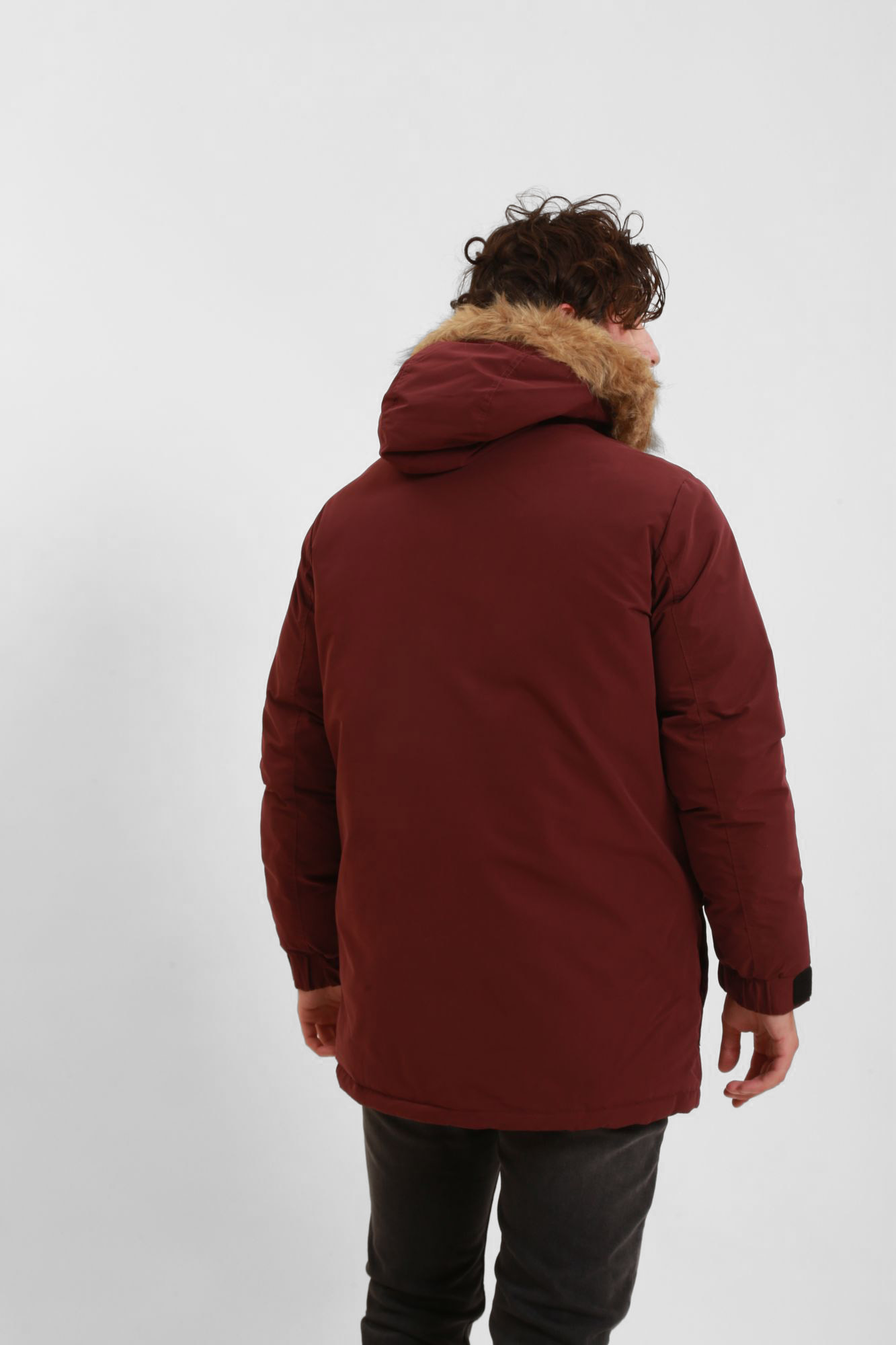 12190042 Парка Jack & Jones Бордовый