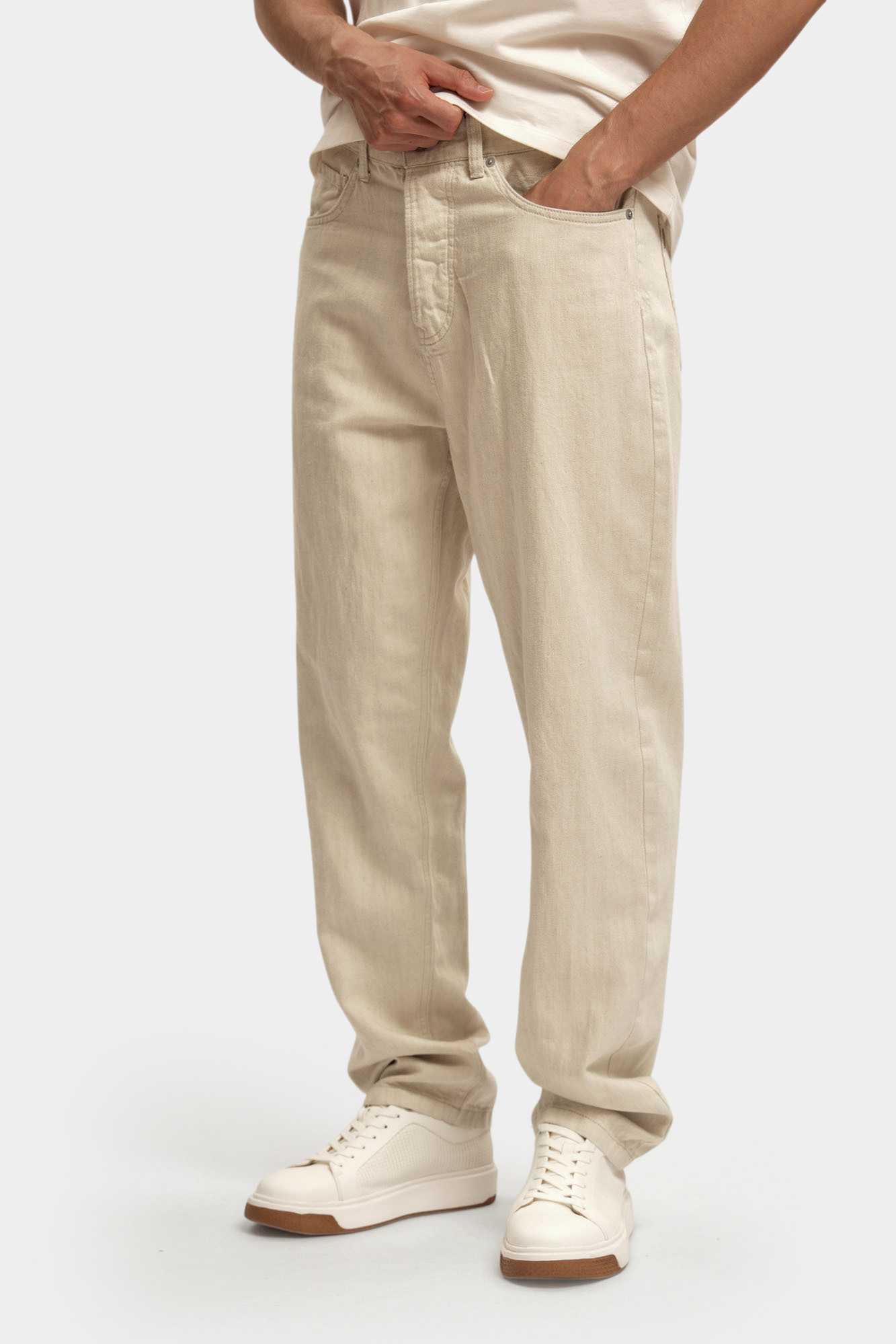 PM208027TC9 Брюки джинсовые Pepe Jeans Белый