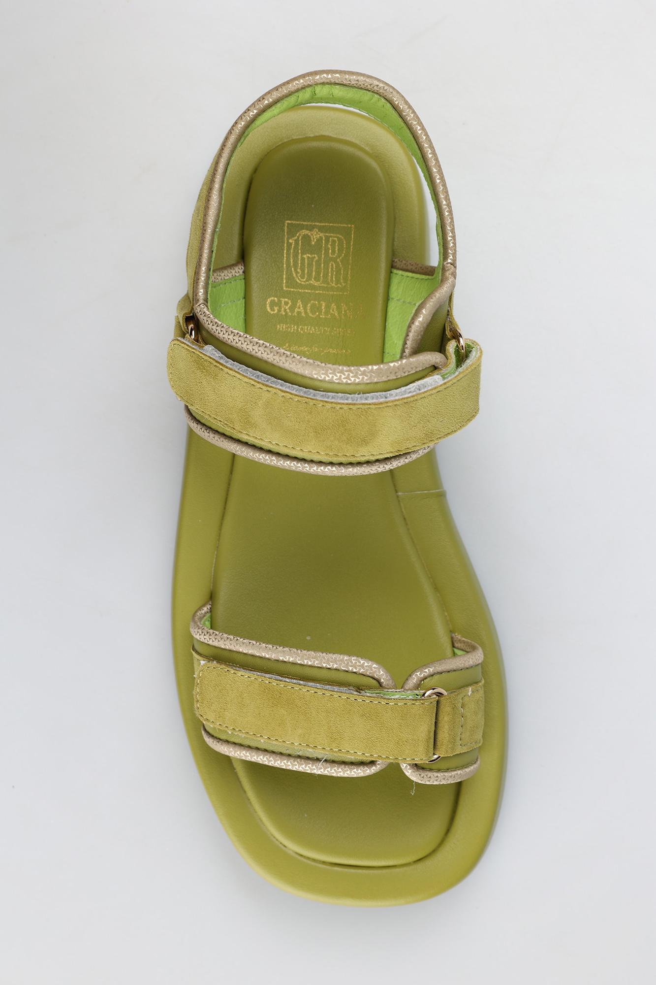 QS387-M205 Сандалии Graciana Зеленый