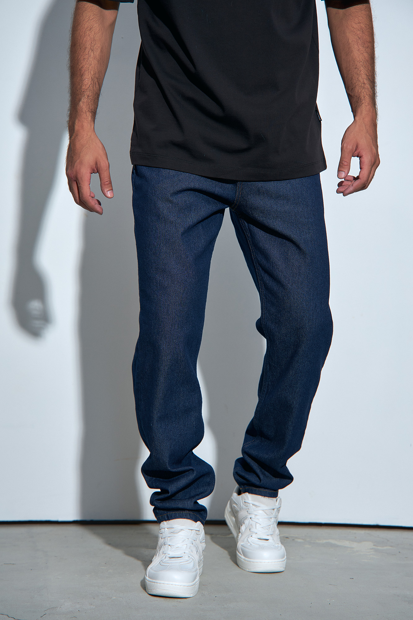 VM-232-33-014 Джинсы Regular Taper Van Mich Синий