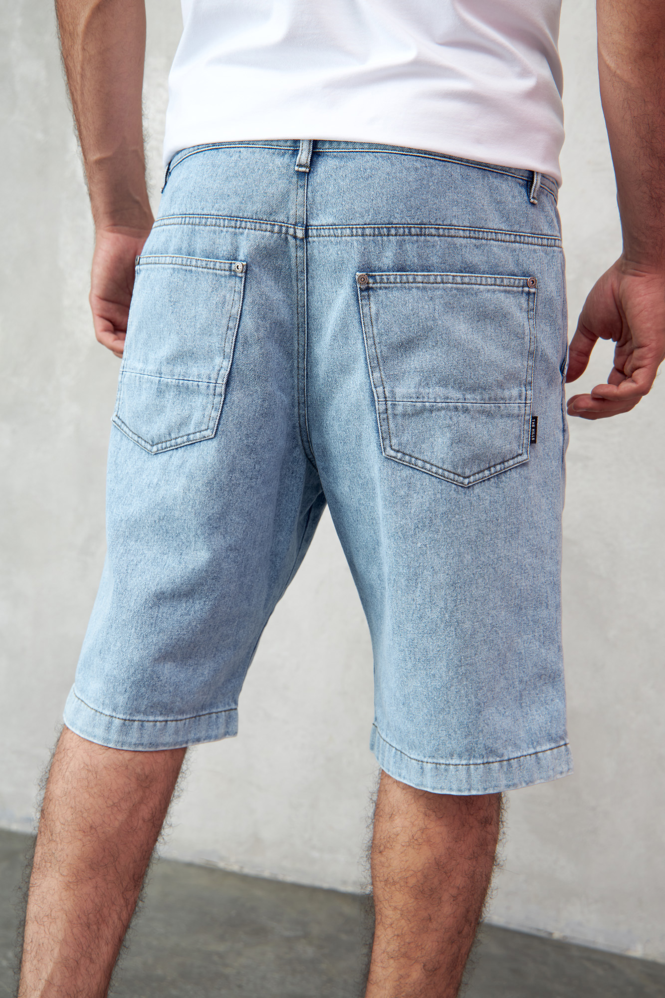 M-231-THT-56-0067 Шорты джинсовые The Hills Голубой