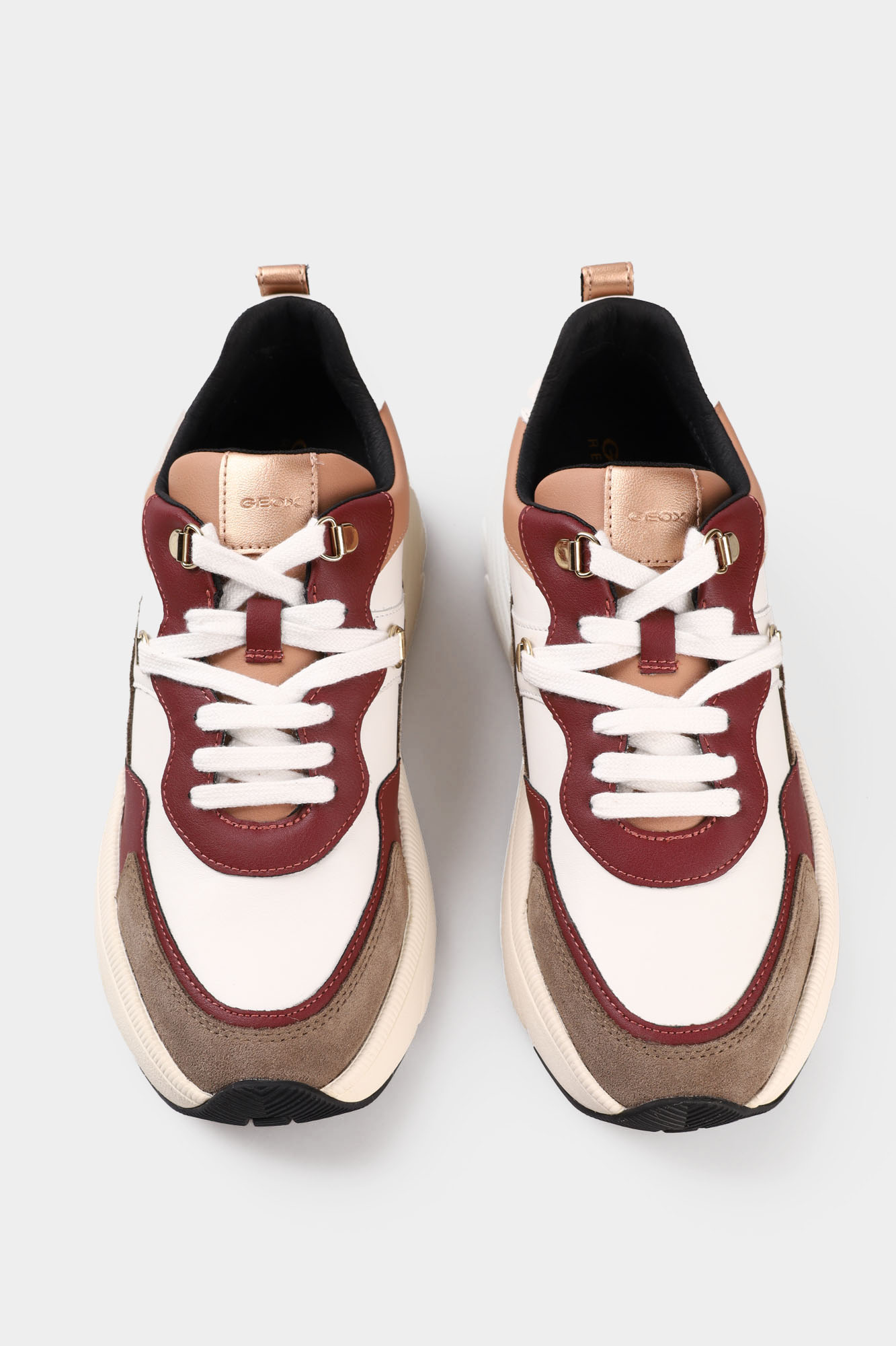 D36UFE02254 Кроссовки Geox Коричневый