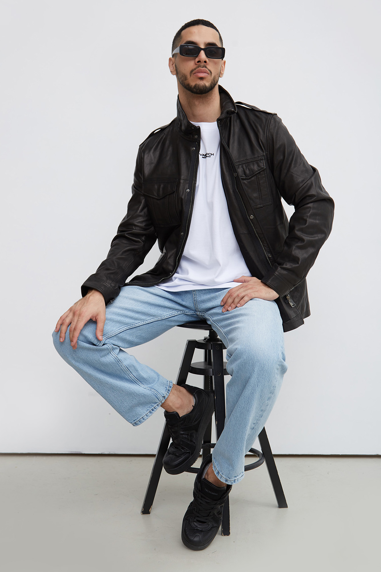 VM-231-33-012 Джинсы Straight Van Mich Голубой