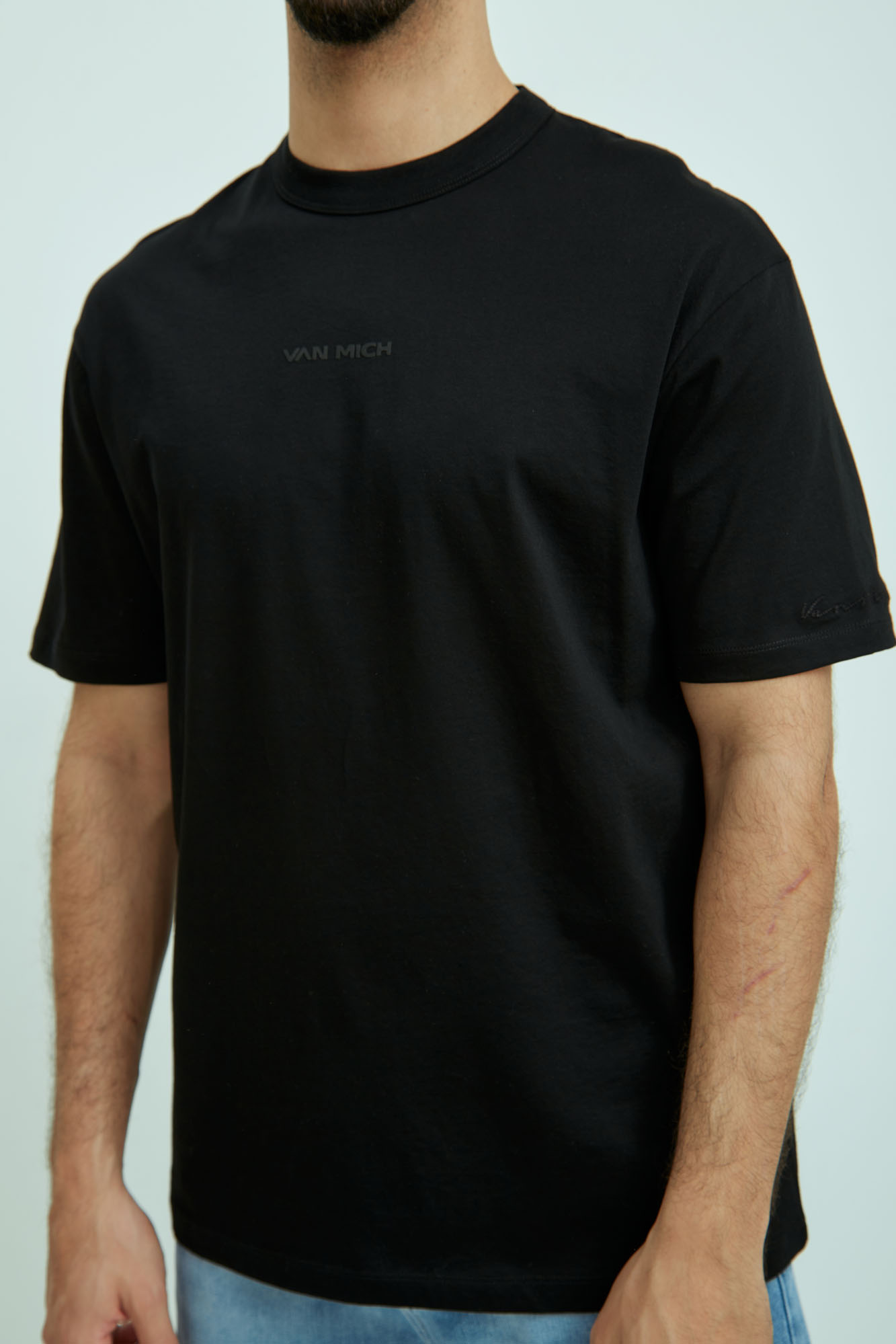 VM-ERK-22-061 Футболка Van Mich Черный