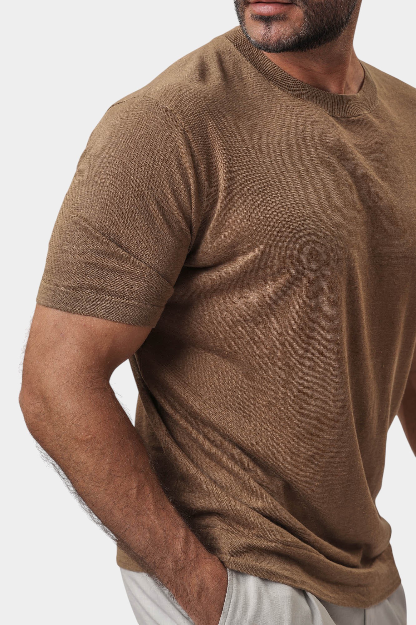 552305_655013 Футболка трикотажная Karl Lagerfeld Коричневый