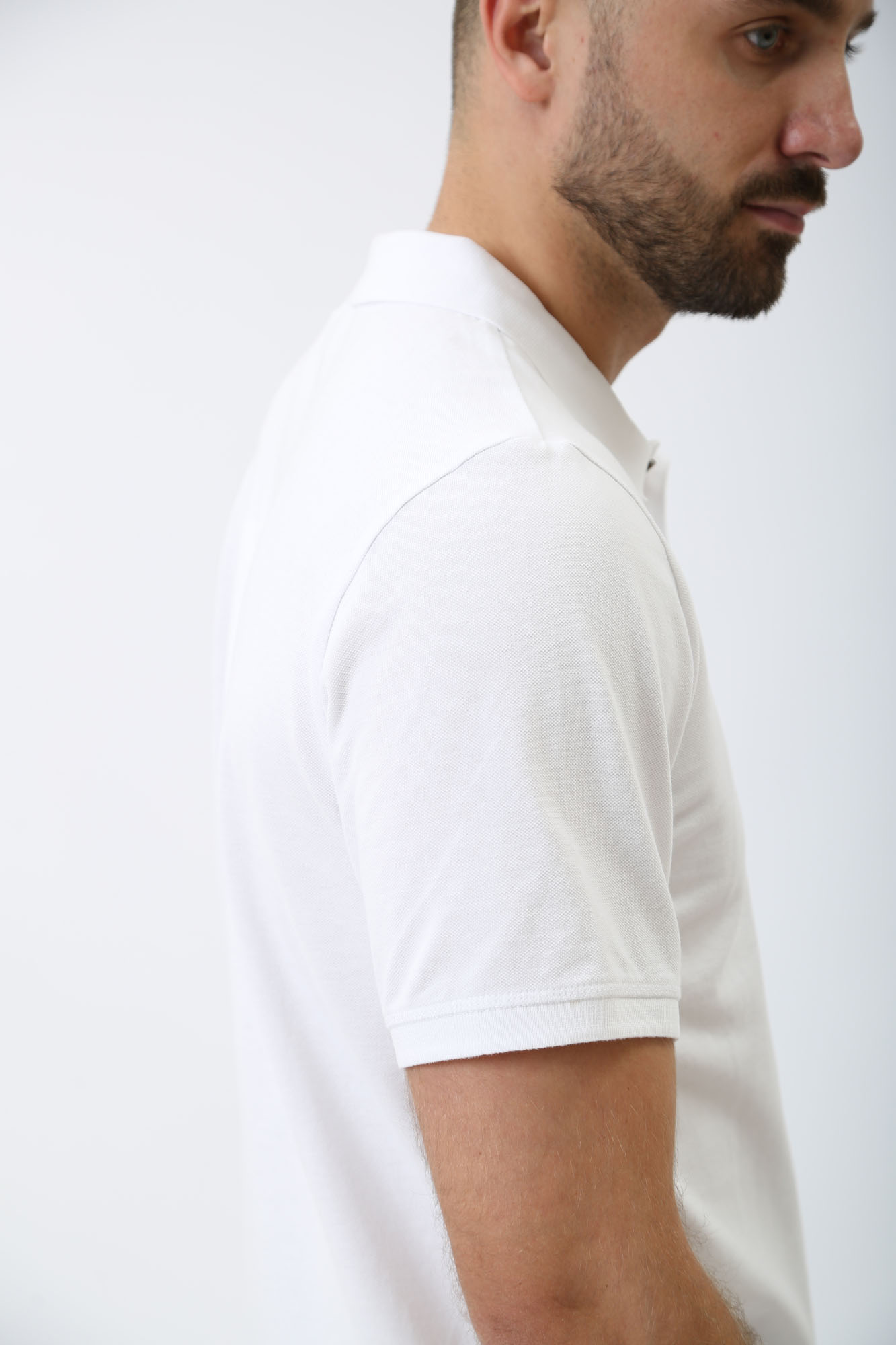 1014933 Поло Mustang Белый