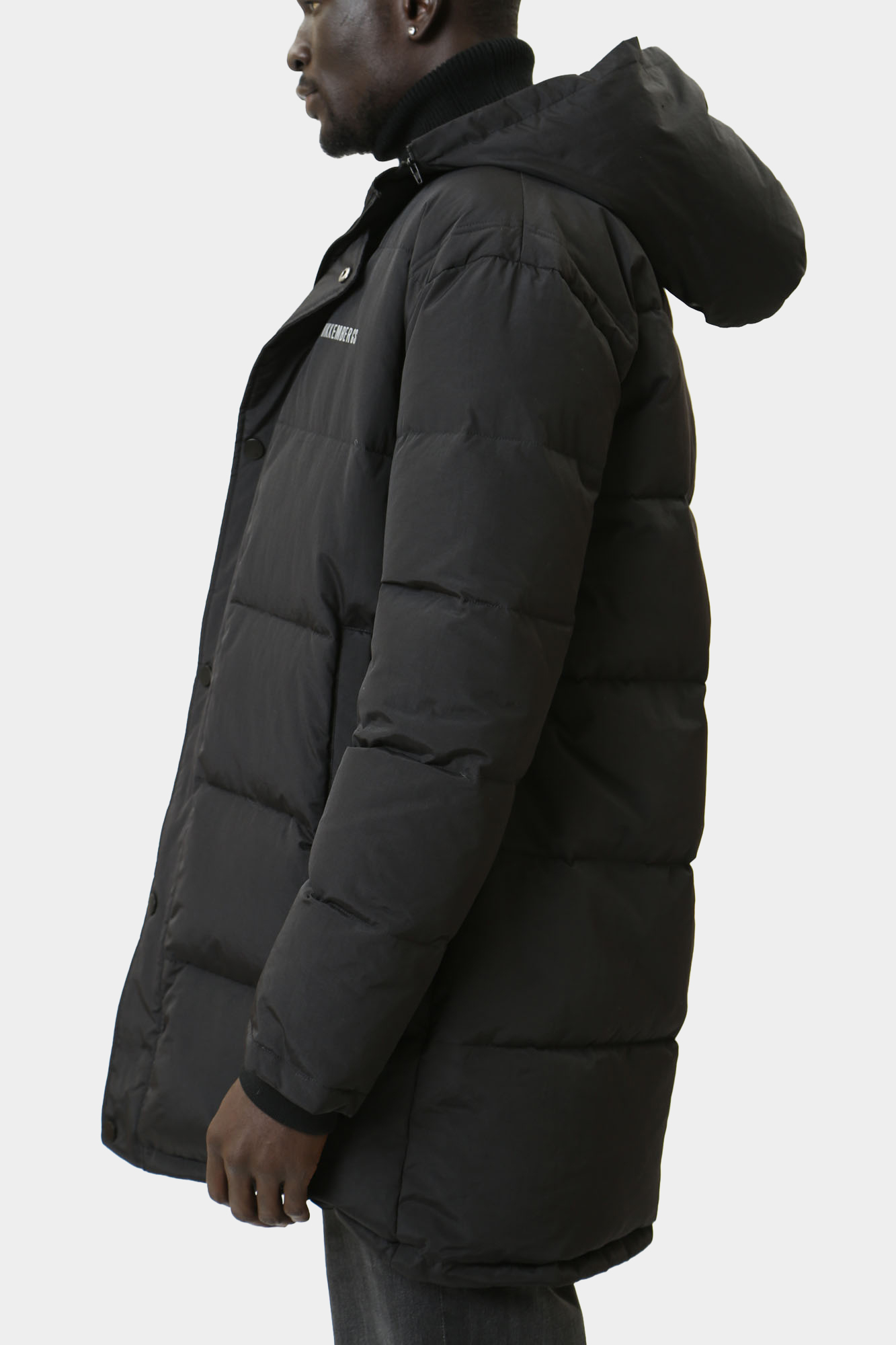 PBMG0422 Пуховик Bikkembergs Черный